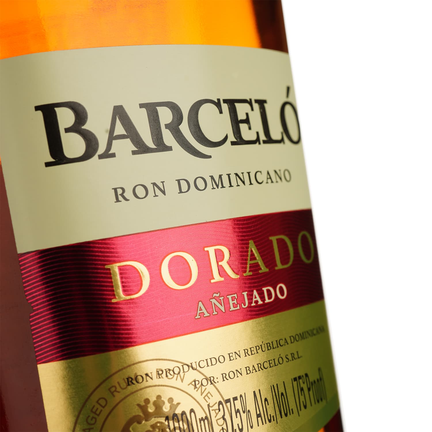 Ром Barcelo Dorado Anejado 37.5% 1 л