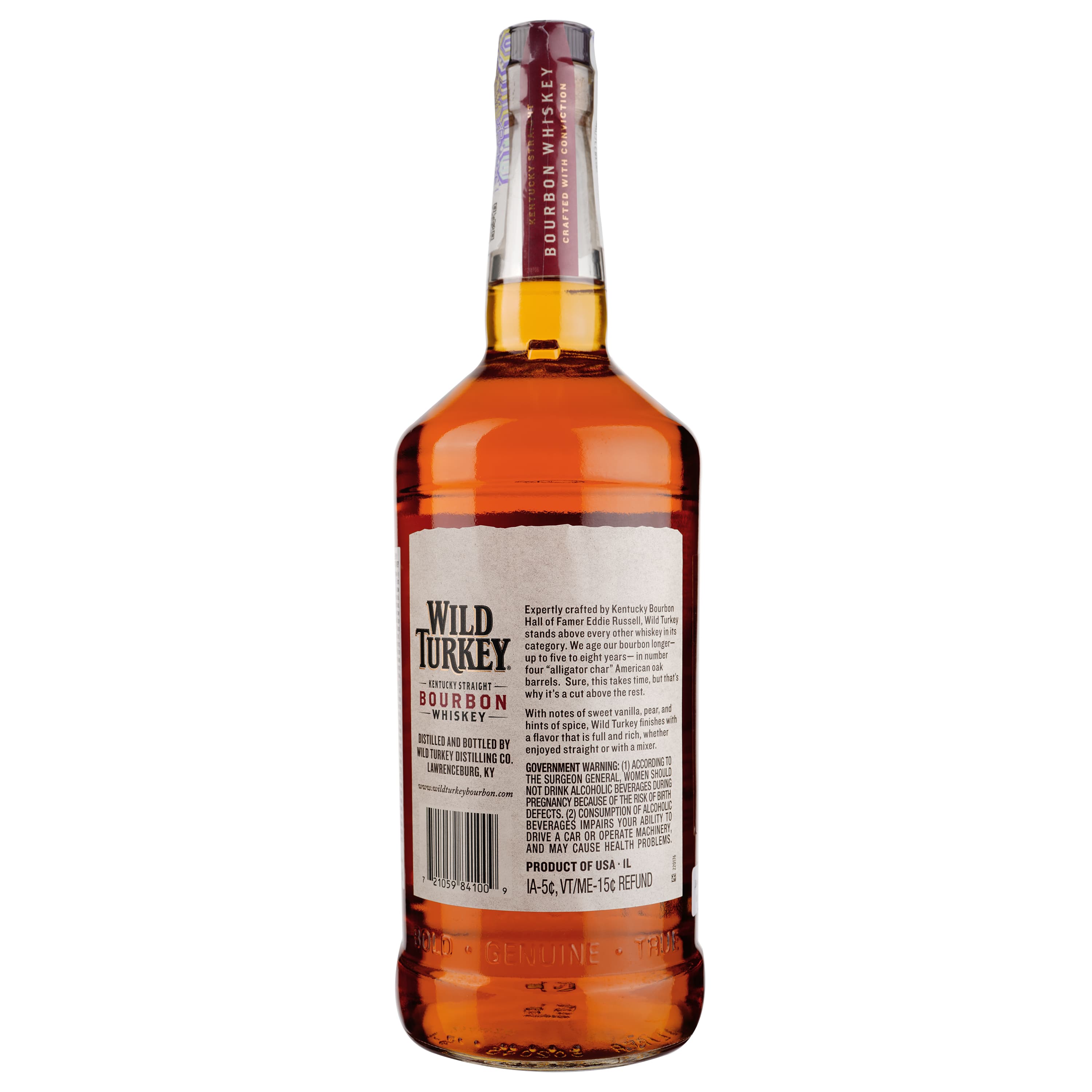 Упаковка віскі Wild Turkey 40.5% 12 л (1 л х 12 шт.)
