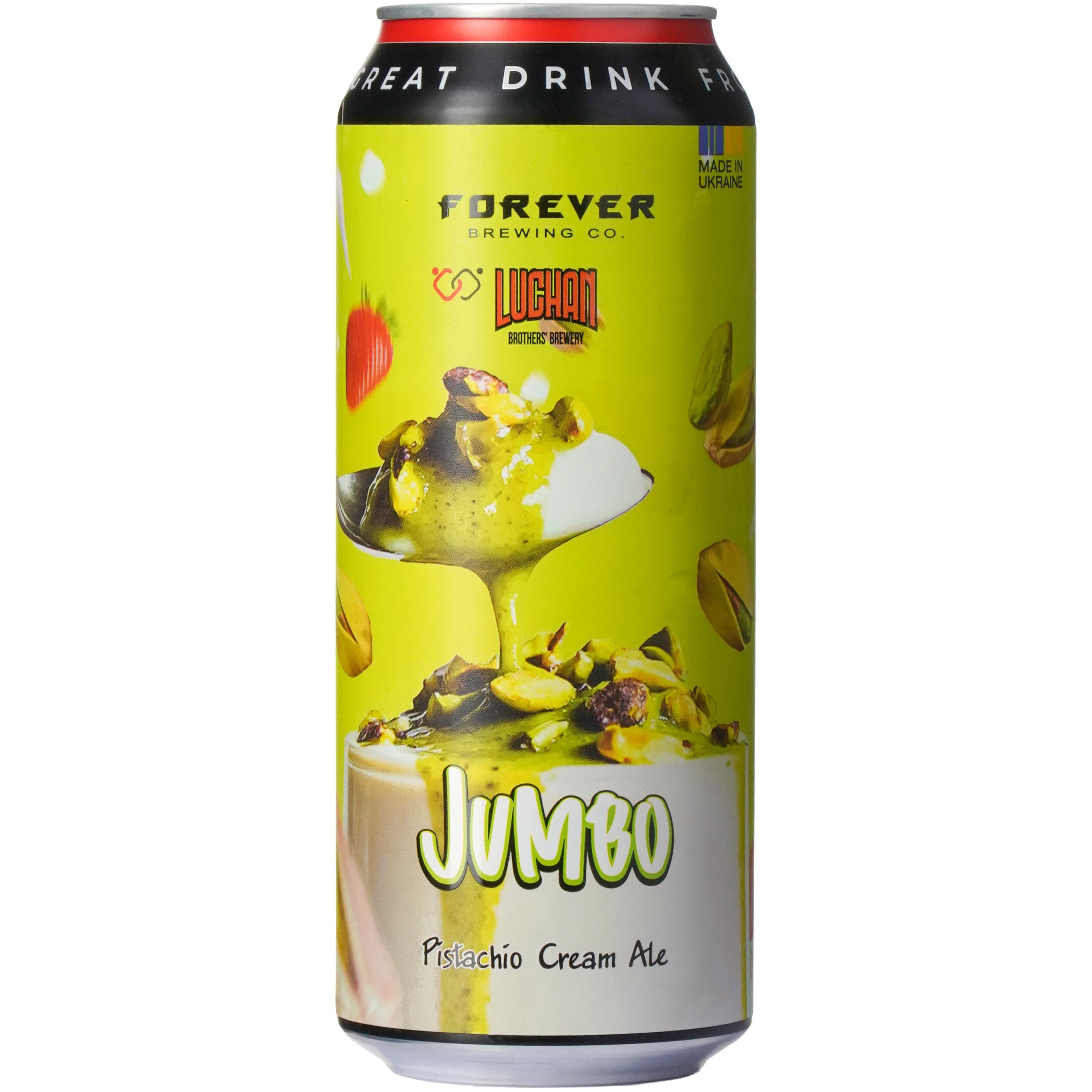 Пиво світле нефільтроване Forever Jumbo 0.5 л