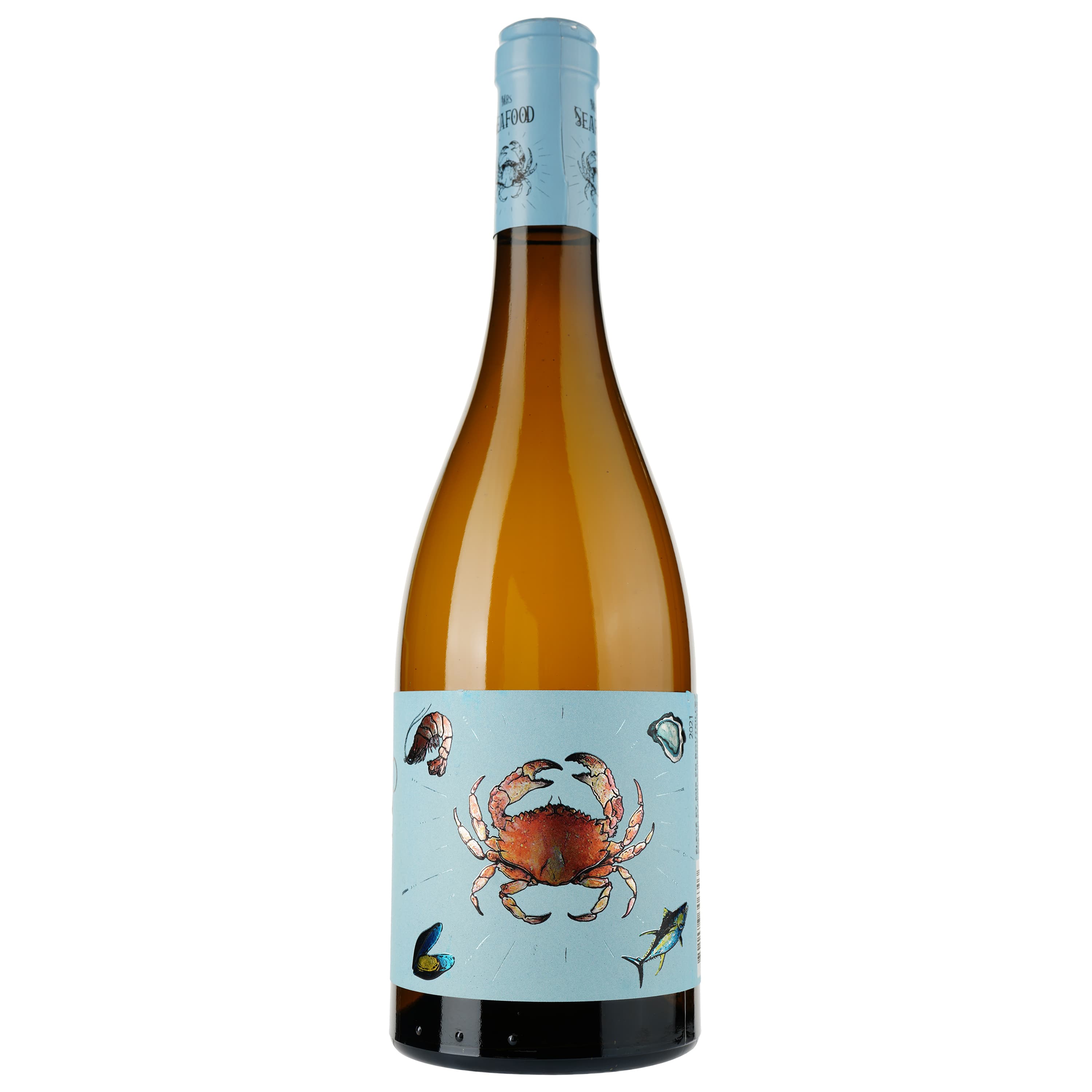Вино Mrs Seafood AOP Languedoc, біле, сухе, 0,75 л