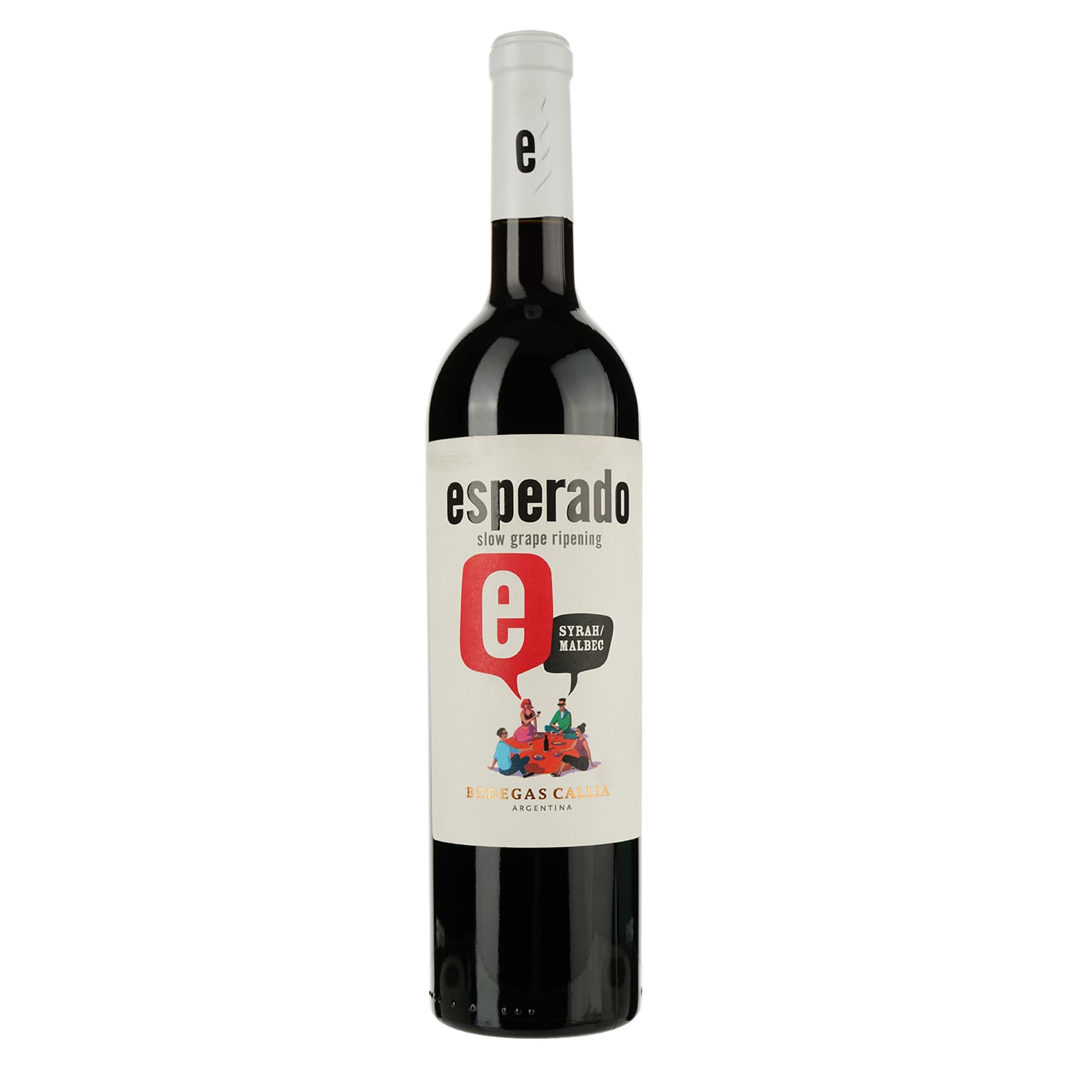 Вино Callia Shiraz Malbec Esperado, червоне, напівсолодке, 13%, 0,75 л (22006)