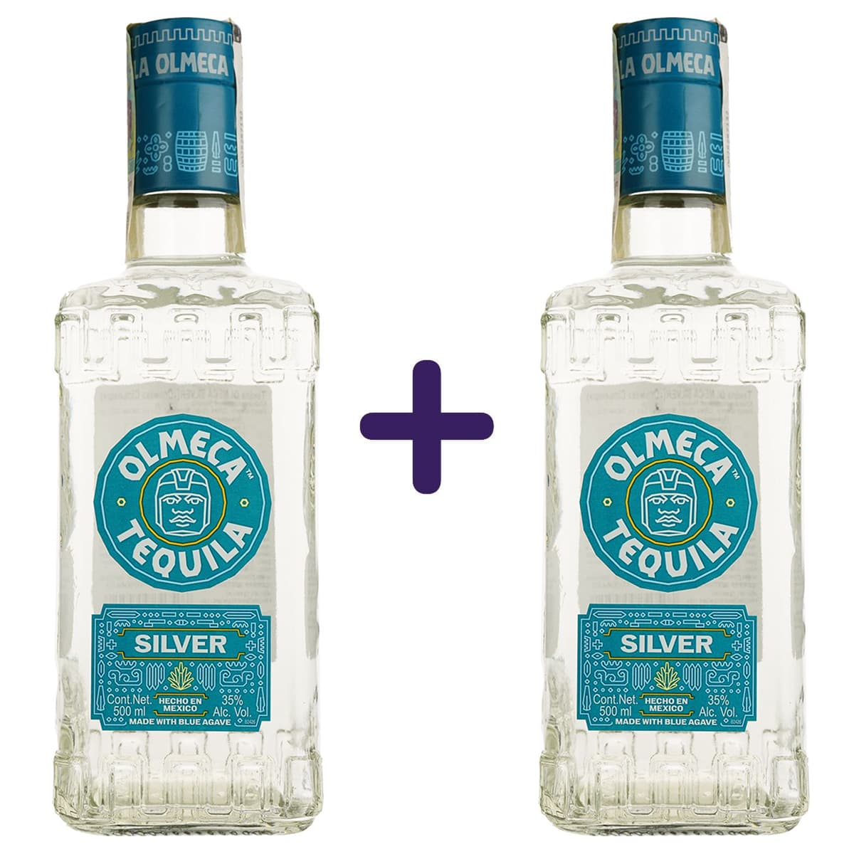 Текіла Olmeca Silver 35% 1 л (2 шт. х 0.5 л)