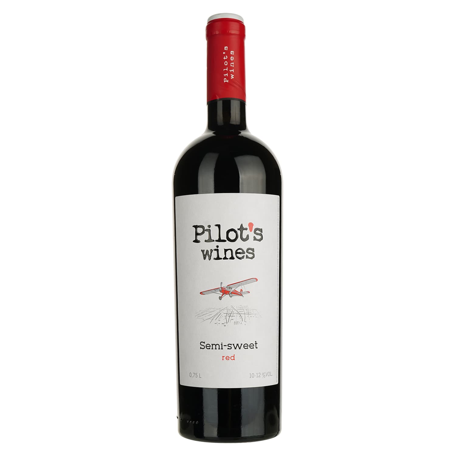Вино Pilot’s Wines Semi-Sweet червоне напівсолодке 0.75 л