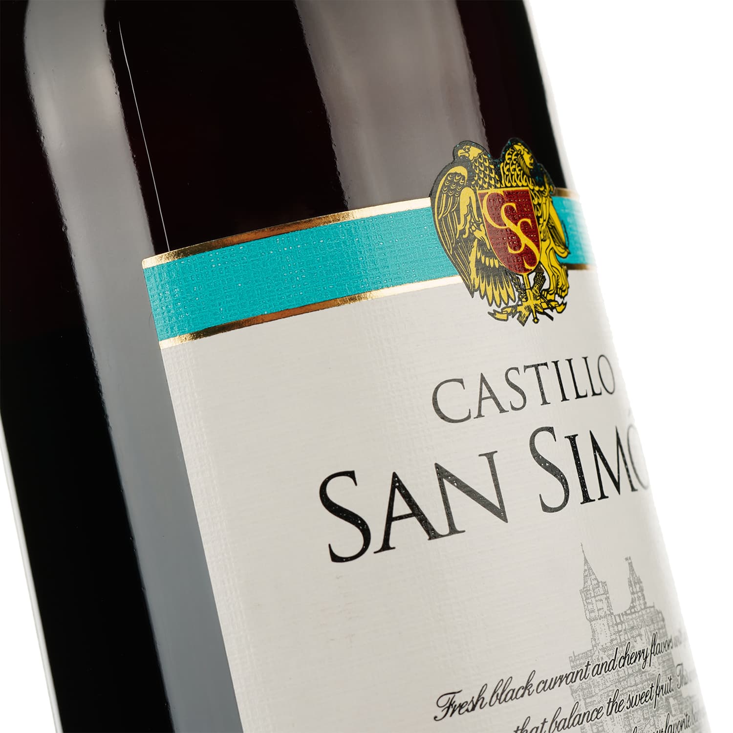 Вино Castillo San Simon Shiraz, червоне, сухе, 12,5%, 0,75 л (27252)