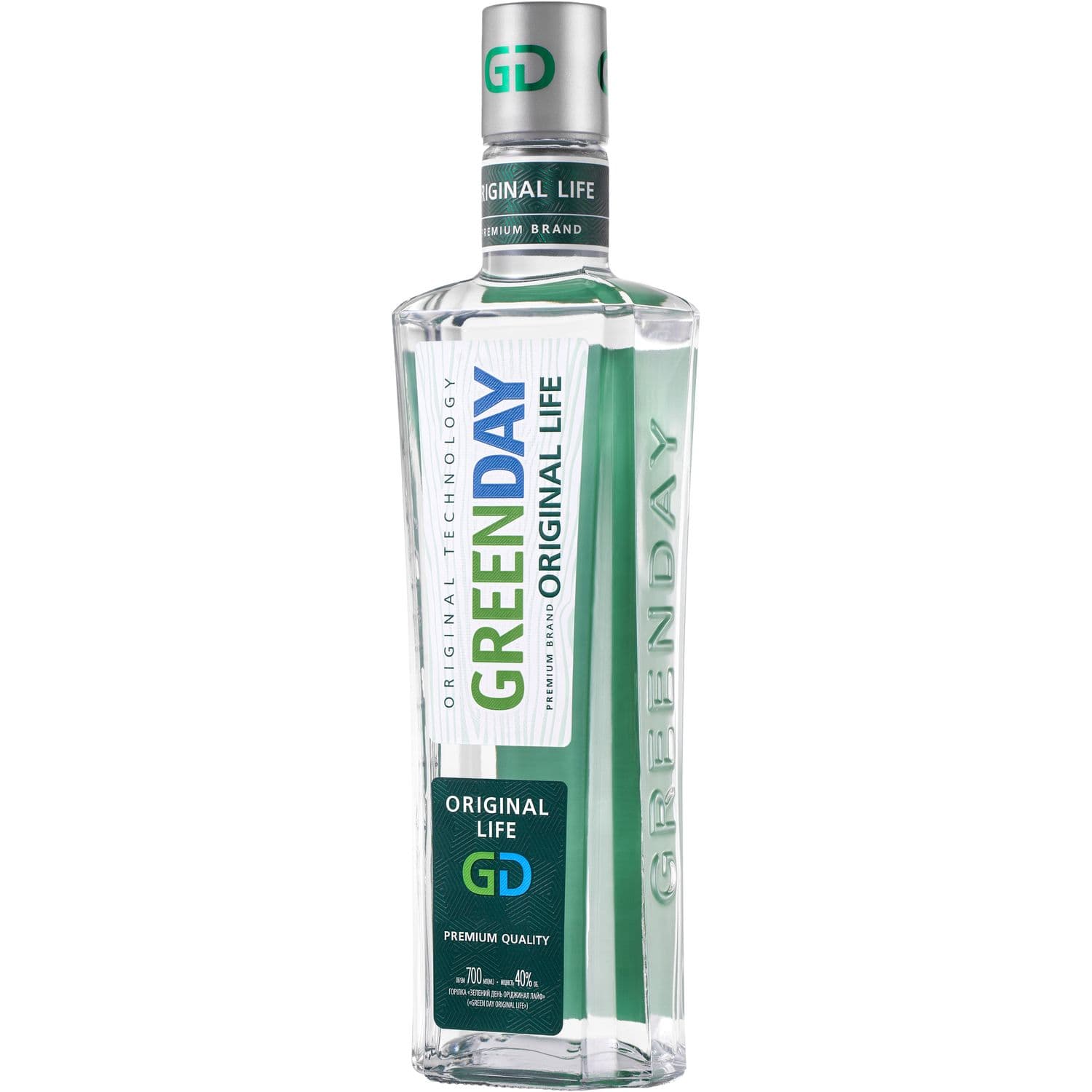 Горілка Green Day Organic Life 40% 0.5 л