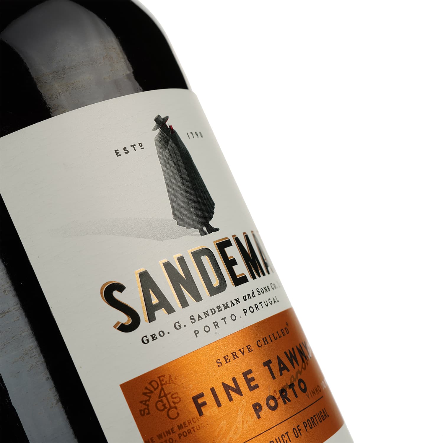 Вино Sandeman Fine Tawny Porto Sogrape Vinhos, червоне, солодке, 19,5%, 0,75 л (2791)