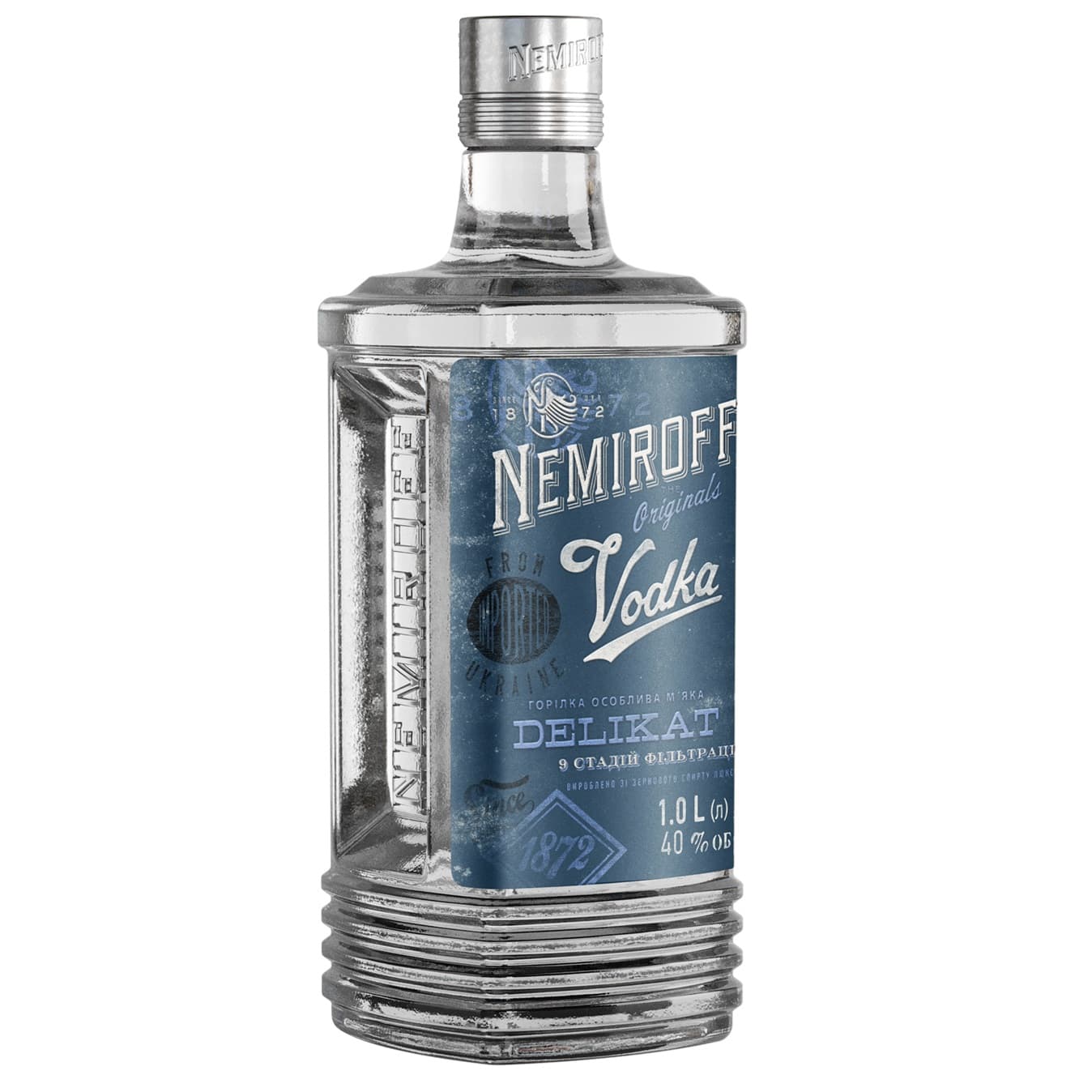 Горілка особлива Nemiroff Originals Делікат м'яка 40% 1 л