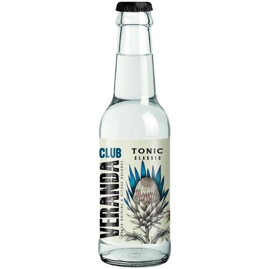 Набір: Джин Neon Owl London Dry 37.5% 0.7 л + Тонік Veranda Club Класичний 330 мл