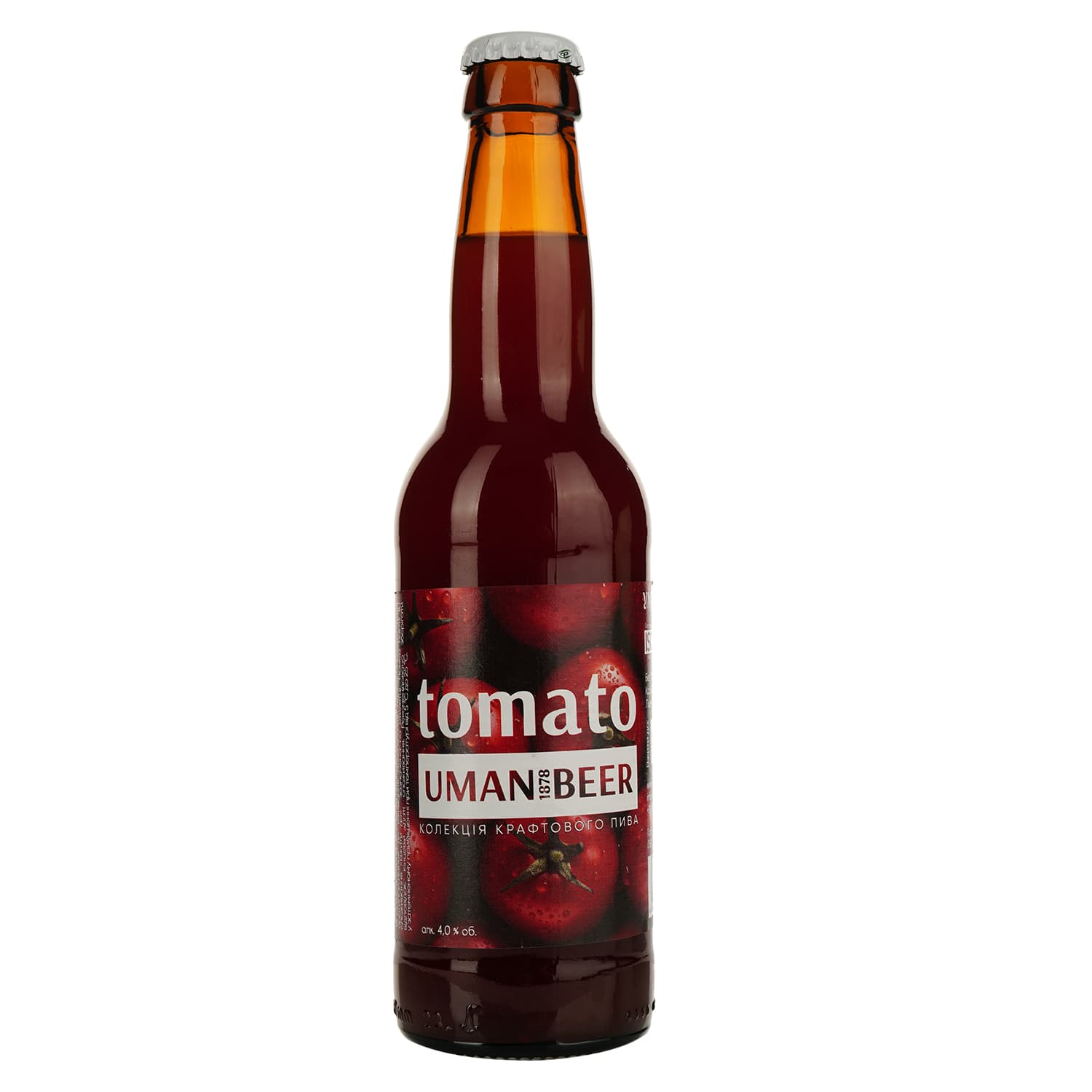 Пиво Уманьпиво Tomato світле нефільтроване 4% 0.33 л