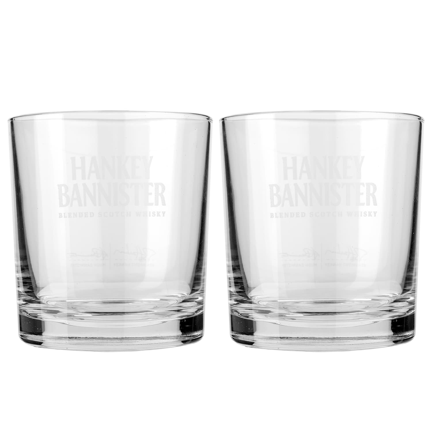 Набір шотландського Віскі Hankey Bannister Original, 40%, 0,7 л + 2 склянки