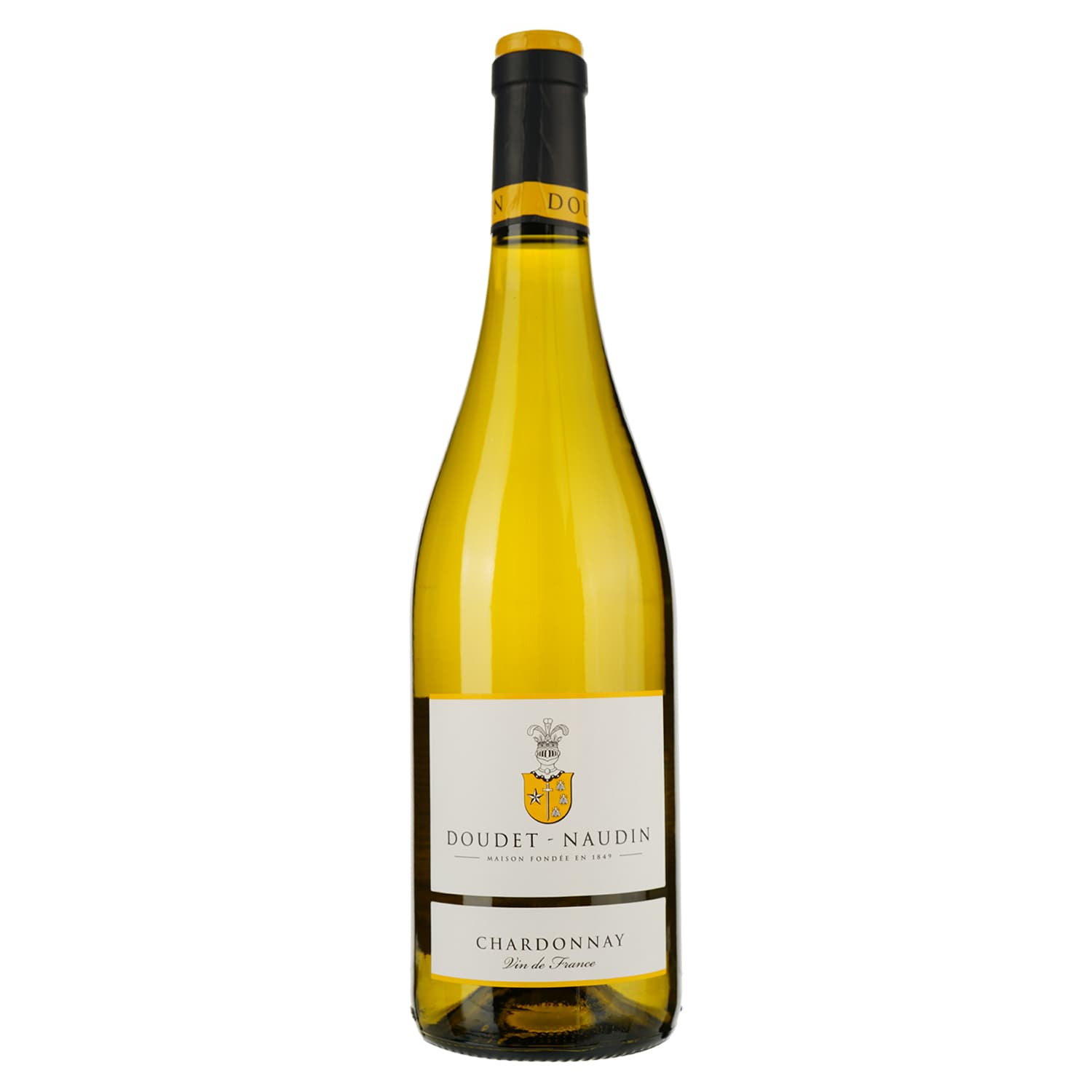Вино Doudet Naudin Chardonnay, біле, сухе, 13%, 0,75 л (23609)