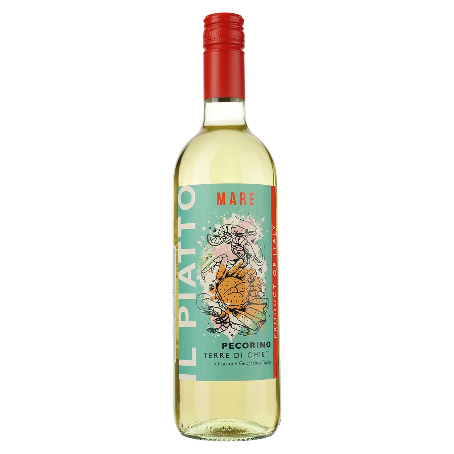 Вино Il Piatto Pecorino IGT Terre di Chieti біле сухе 0.75 л