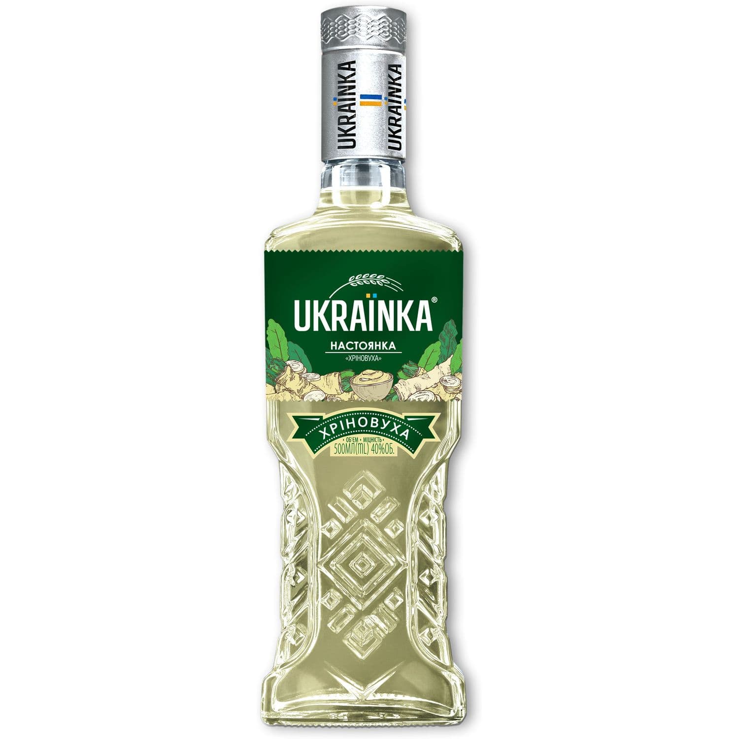 Настоянка Ukrainka Хріновуха 40% 0.5 л