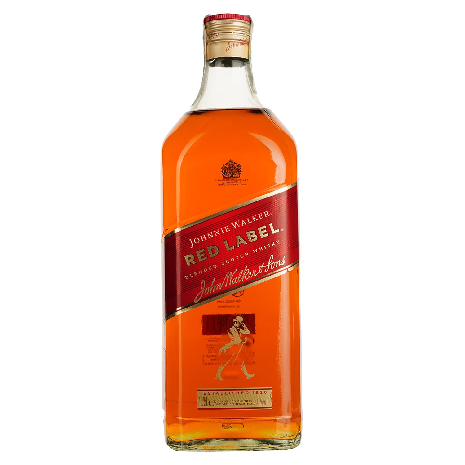 Віскі Johnnie Walker Red label 40% 1.75 л