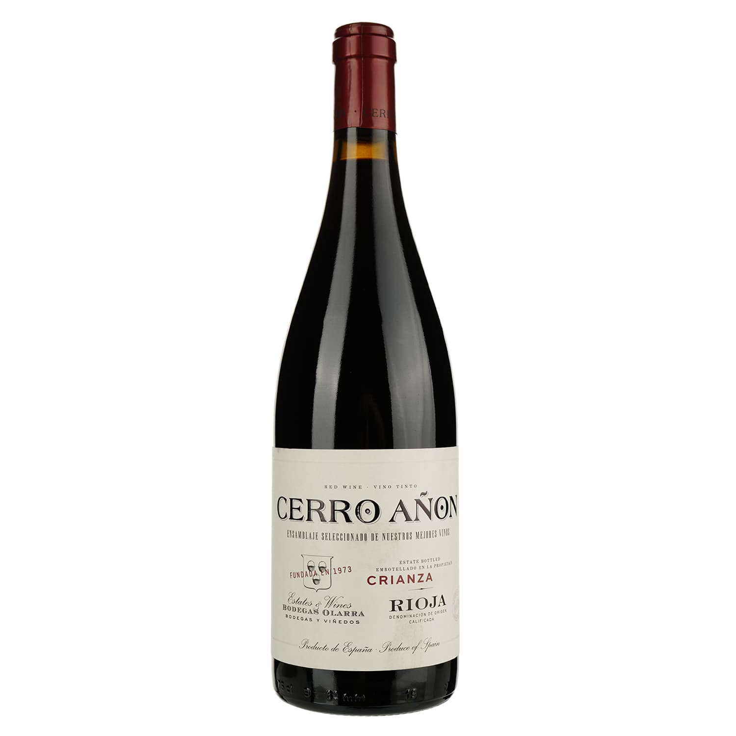 Вино Bodegas Olarra Cerro Anon Crianza, червоне, сухе, 13,5%, 0,75 л (7844)