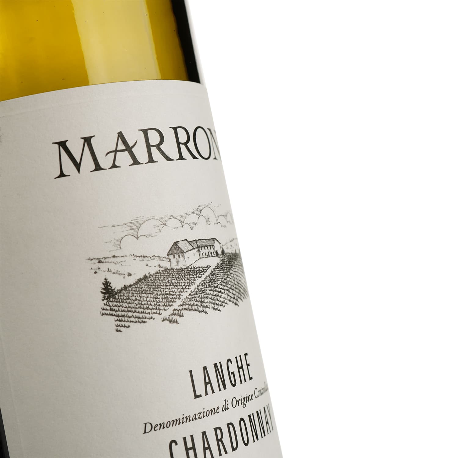 Вино Gian Piero Marron Langhe Chardonnay Memundis DOC, біле, сухе, 14%, 0,75 л