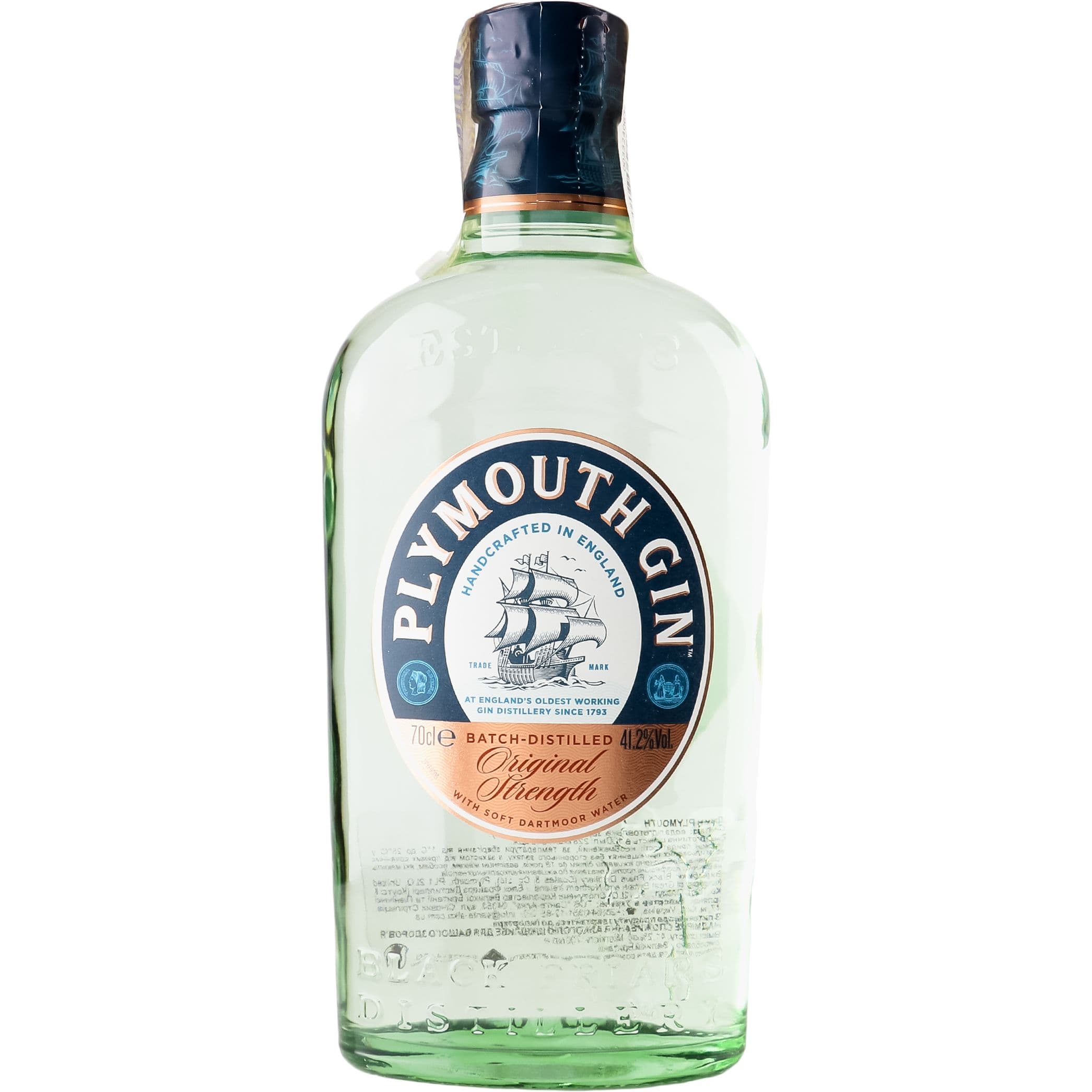 Джин Plymouth Gin 41.2% 0.7 л