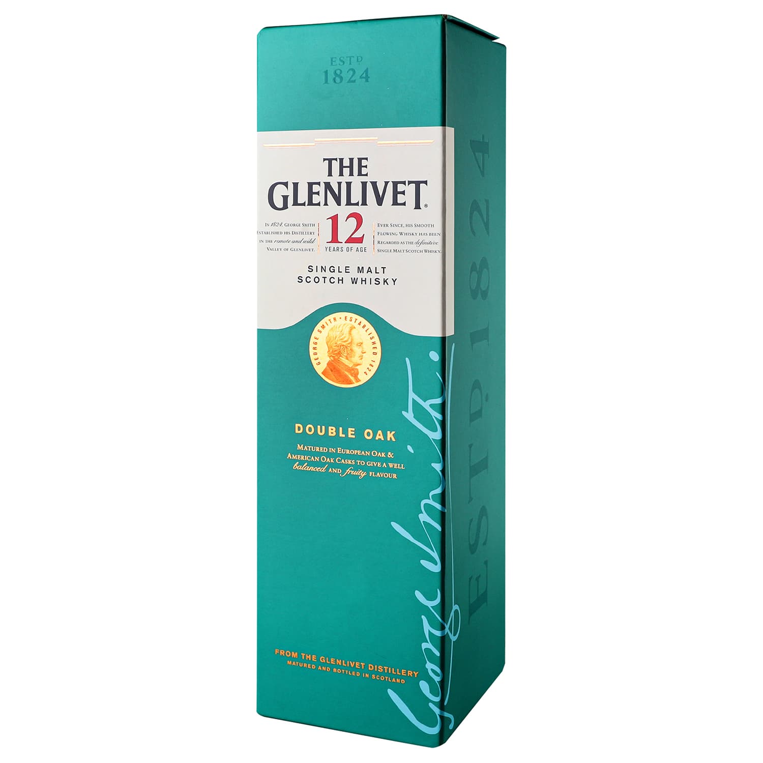 Віскі The Glenlivet 12 yo, в подарунковій упаковці, 40%, 0,7 л