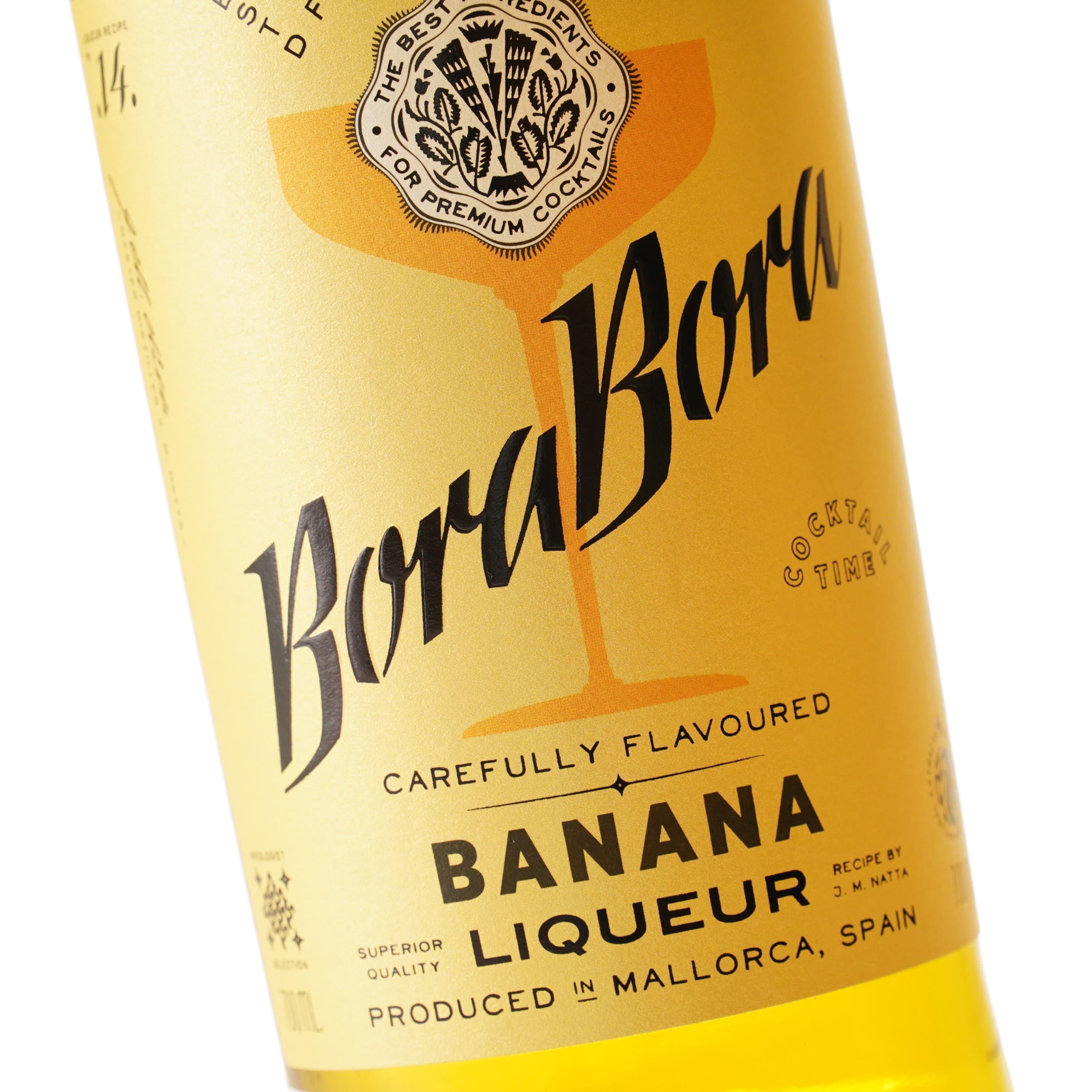 Лікер Bora Bora Banana 21% 0.7 л
