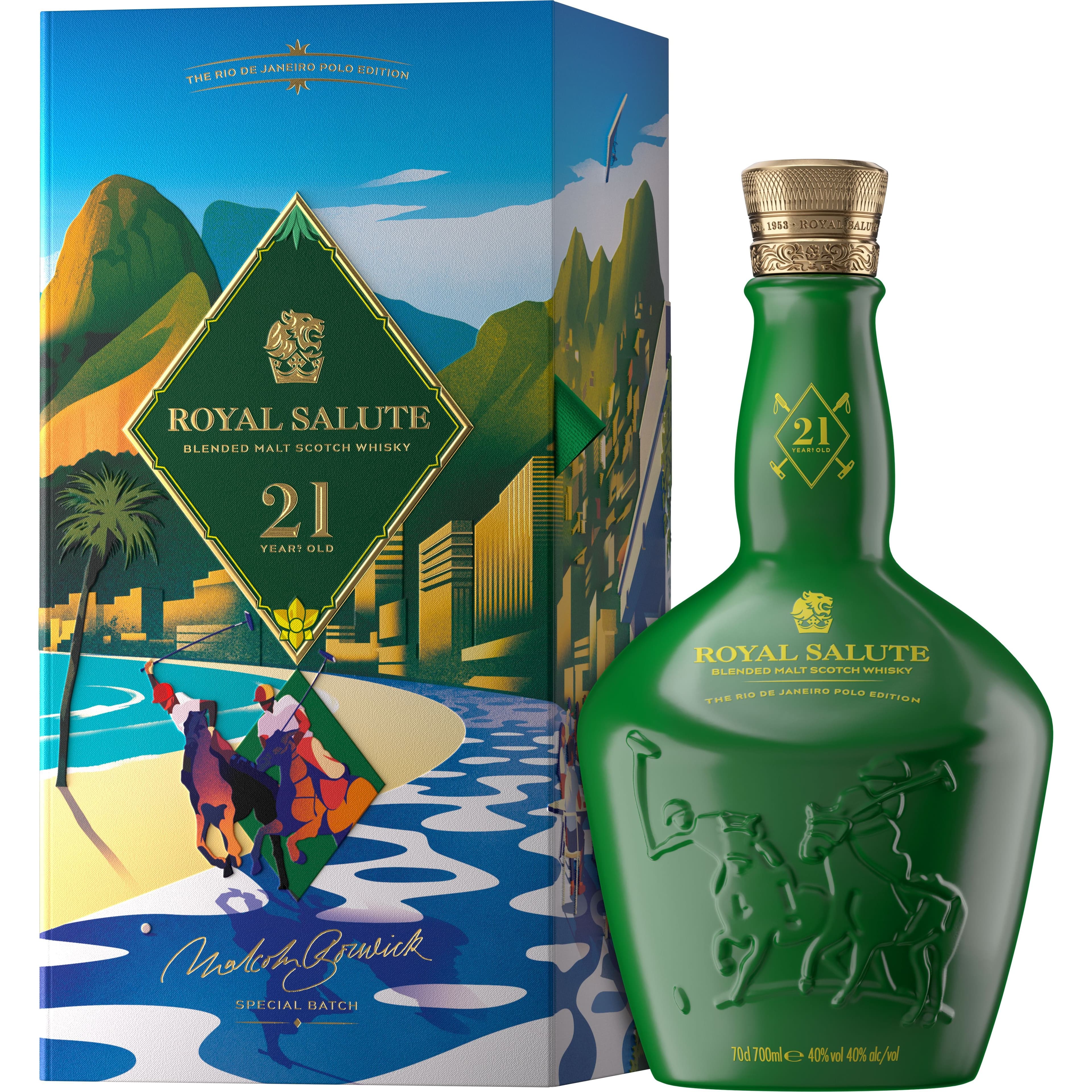 Віскі Royal Salute 21 рік The Polo Edition Rio 40% 0.7 л