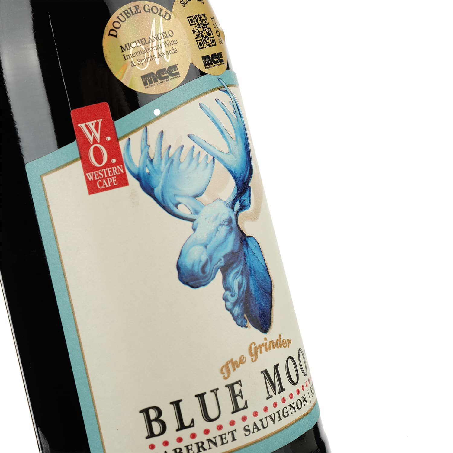 Вино The Grinder Blue Moose, червоне, сухе, 0,75 л