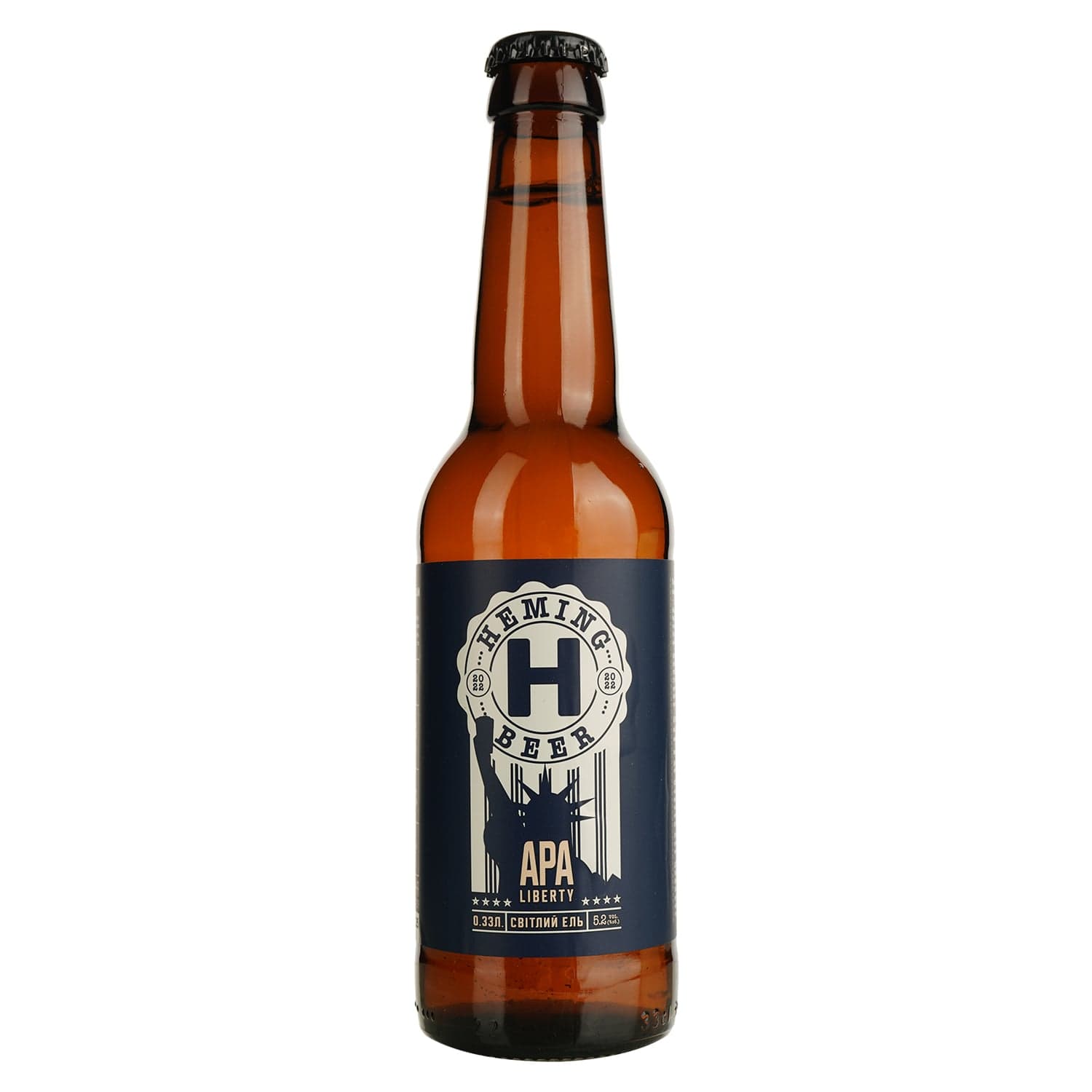 Пиво Heming American Pale Ale світле 5.2% 0.33 л