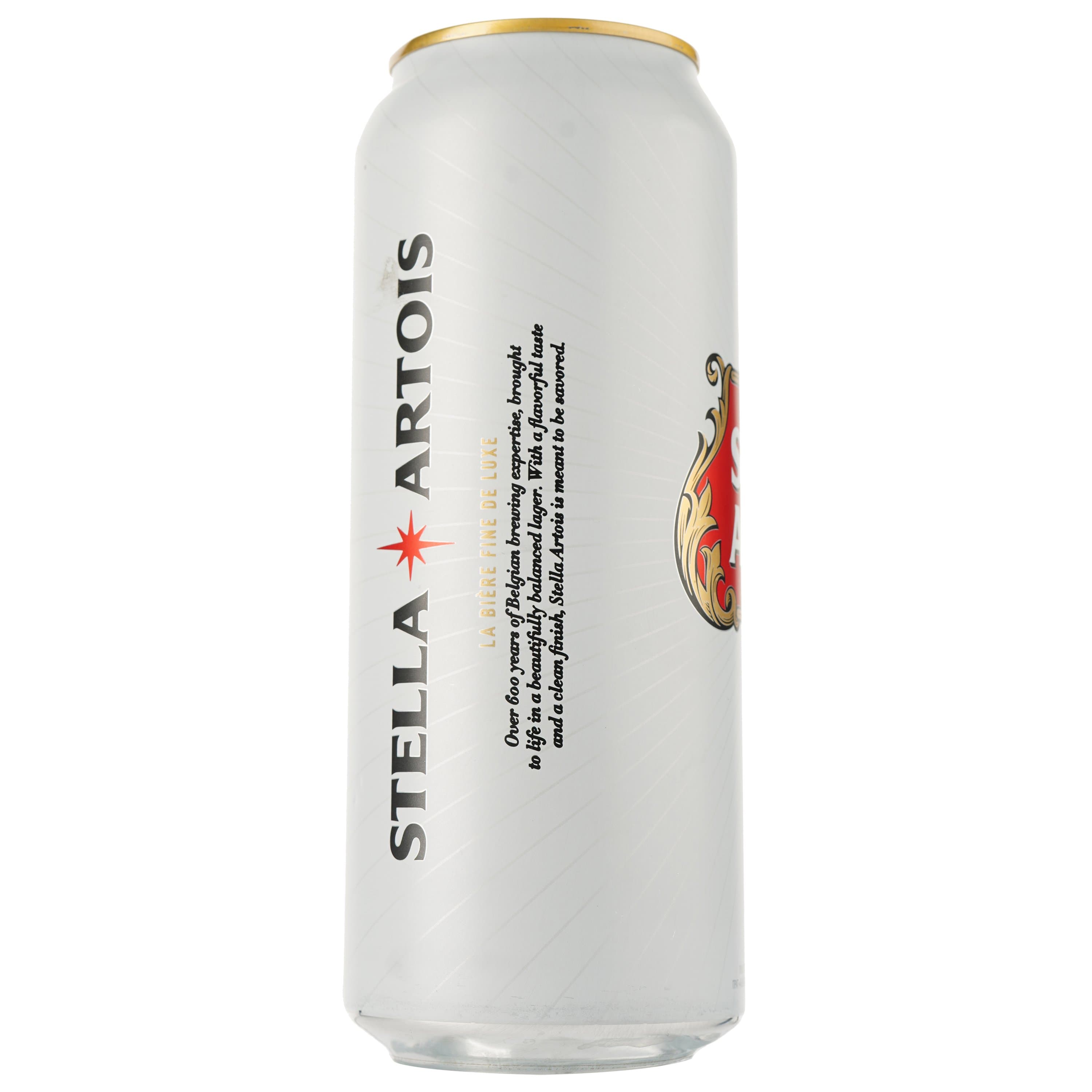 Упаковка пива Stella Artois світле 5% 12 л (0.5 л х 24 шт.) з/б