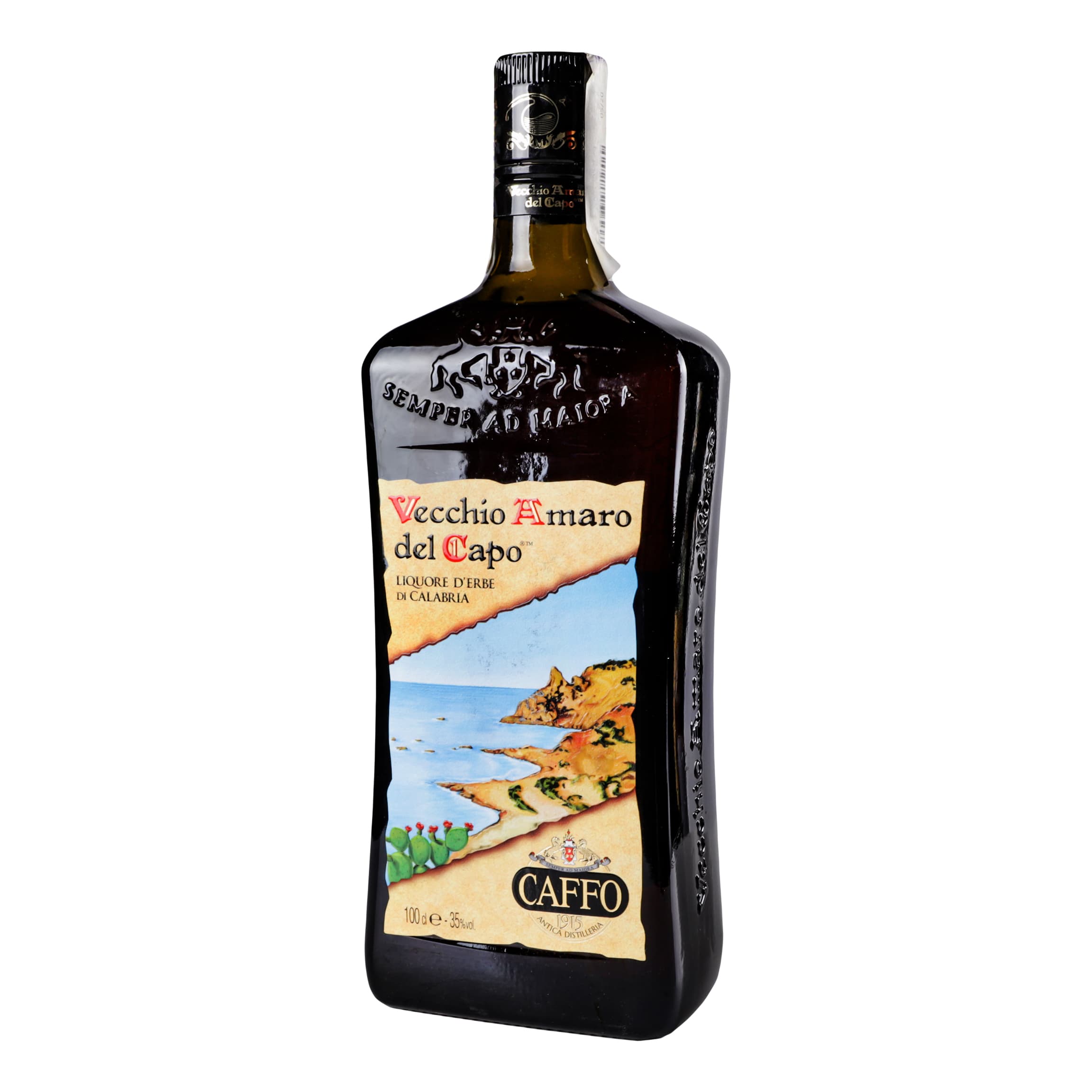 Лікер Caffo Vecchio Amaro del Capo 35% 1 л (852647)