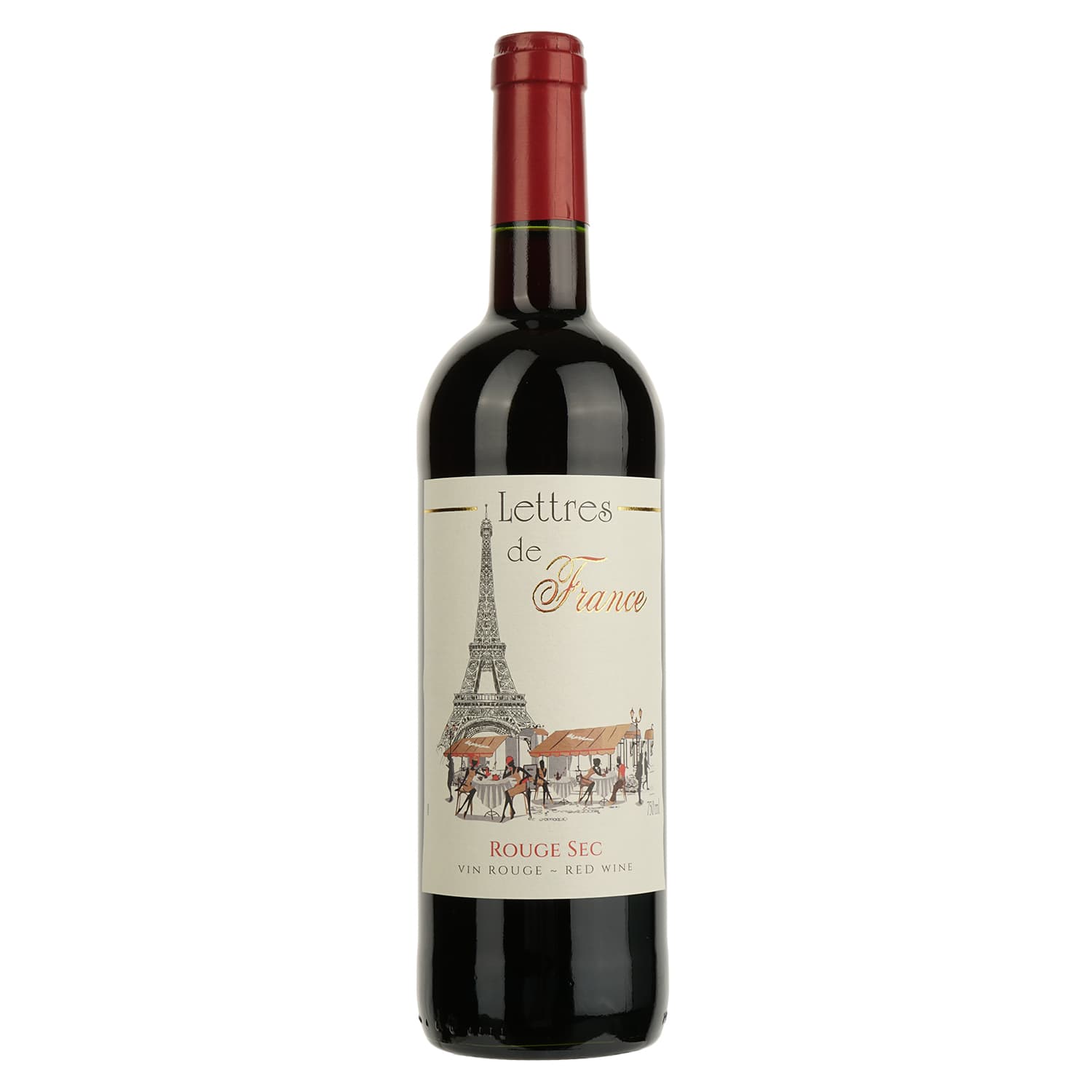 Вино Maison Bouey Lettres de France, червоне, сухе, 0,75 л
