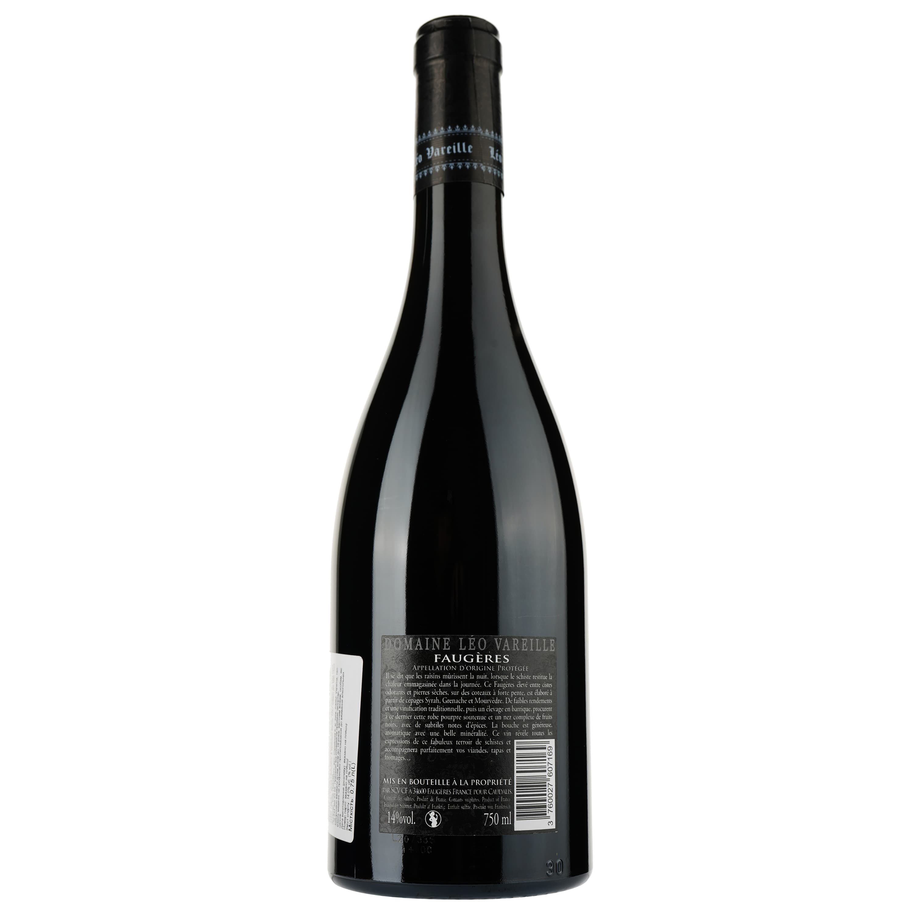 Вино Leo Vareille Mica-Schistes Rouge AOP Faugeres червоне сухе 0.75 л