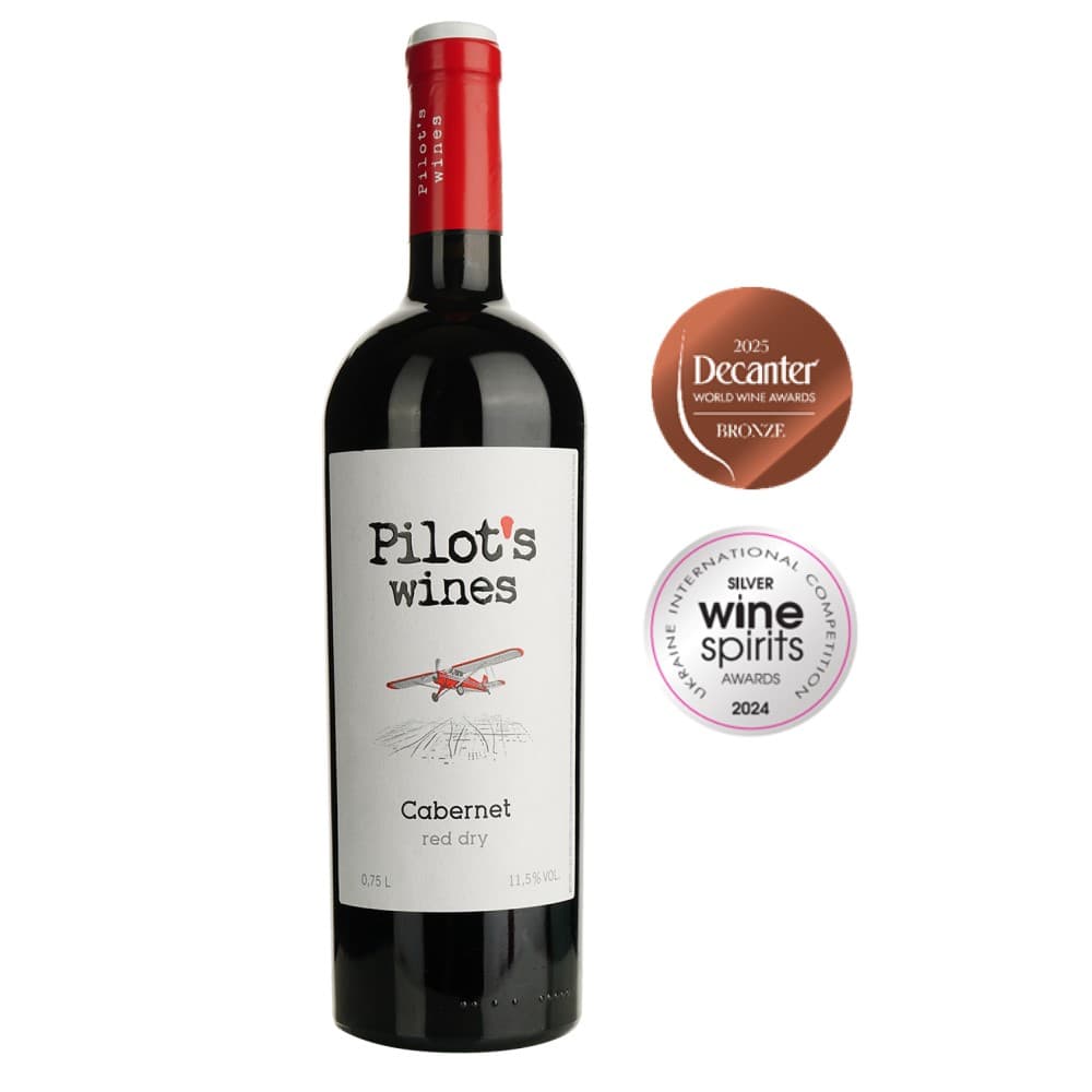 Вино Pilot’s Wines Cabernet червоне сухе 0.75 л