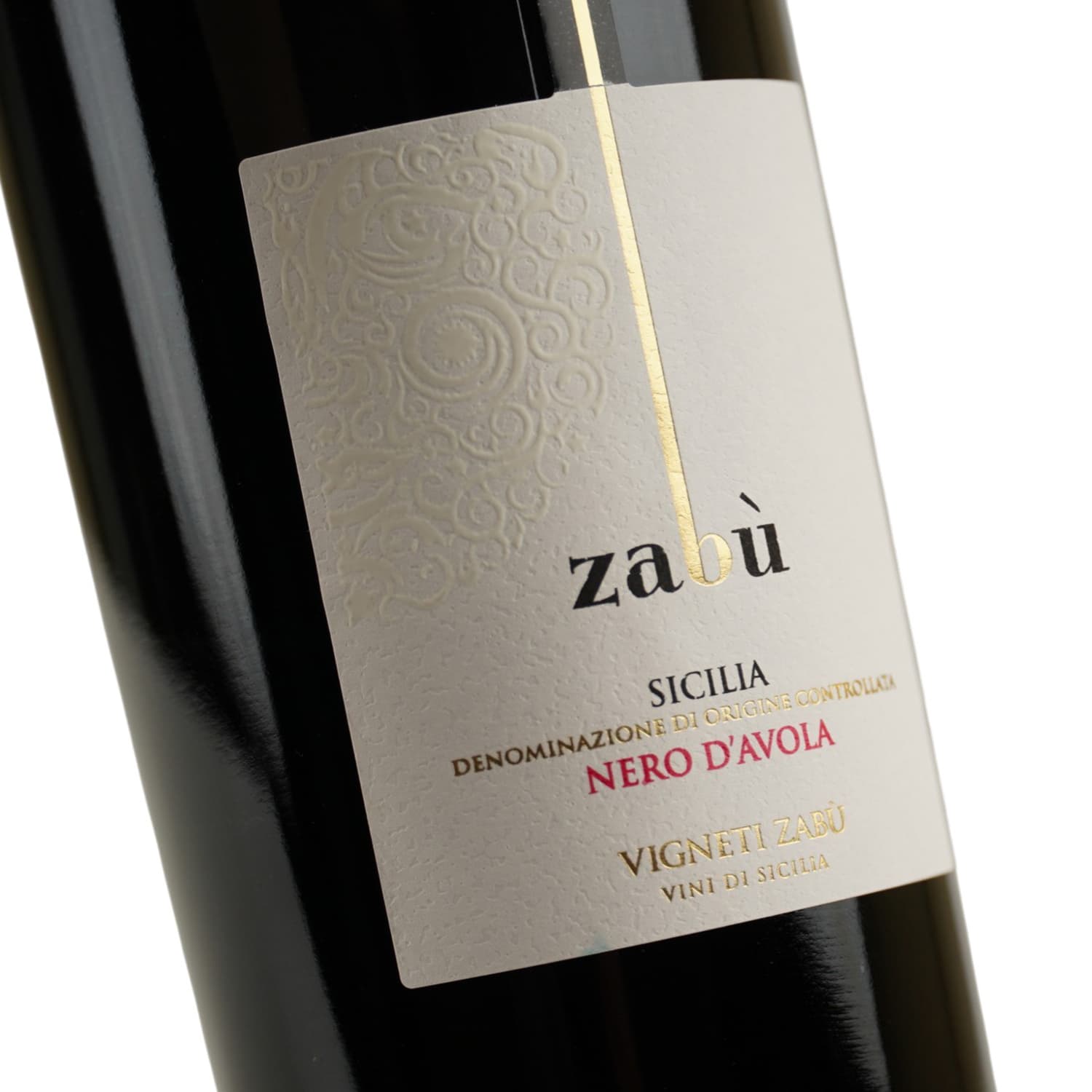 Вино Vigneti Zabu Nero d'Avola Sicilia червоне сухе 13.5% 0.75 л