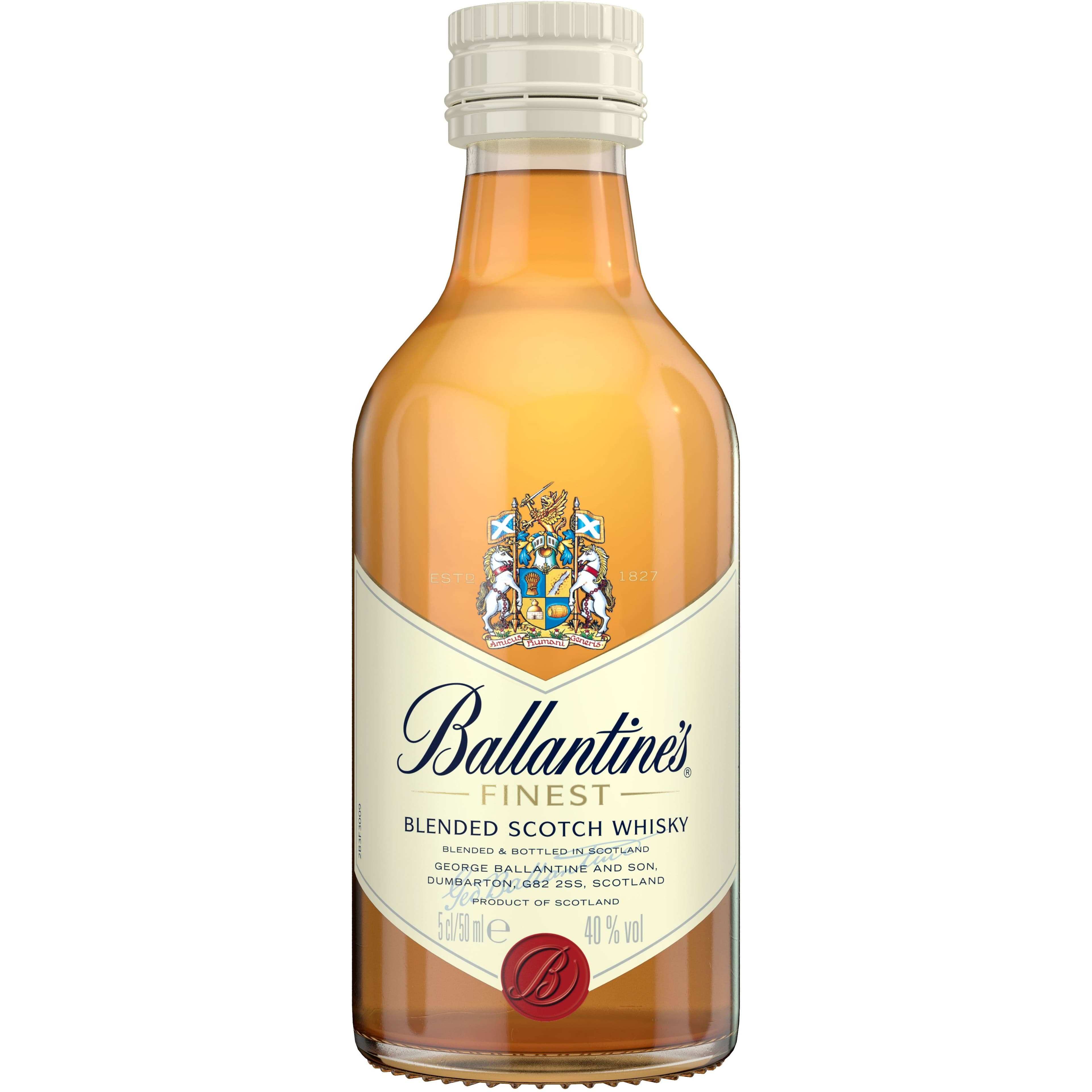 Віскі Ballantine's Finest Blended Scotch Whisky 40% 0.05 л