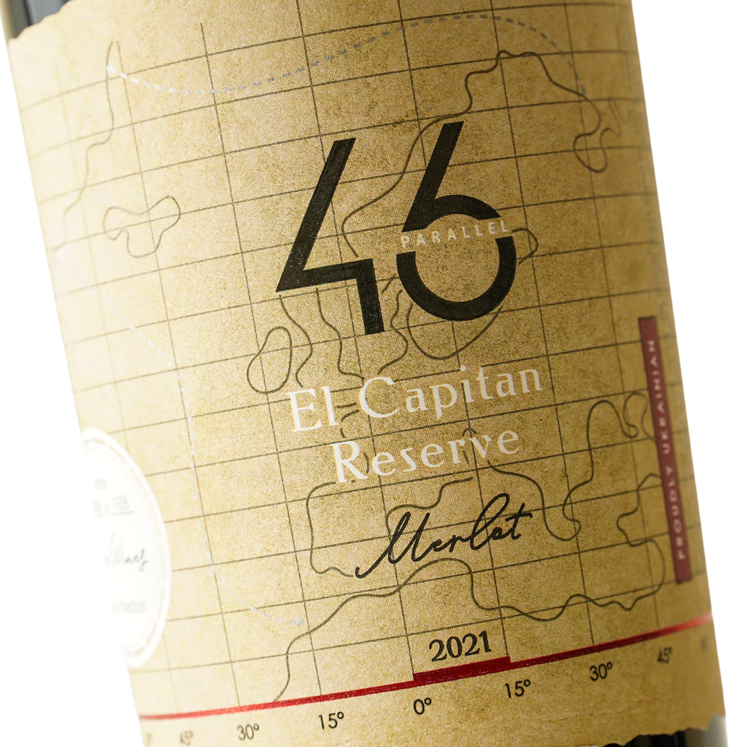 Вино 46 Parallel El Capitan Reserve Merlot 2021 червоне сухе 0.75 л