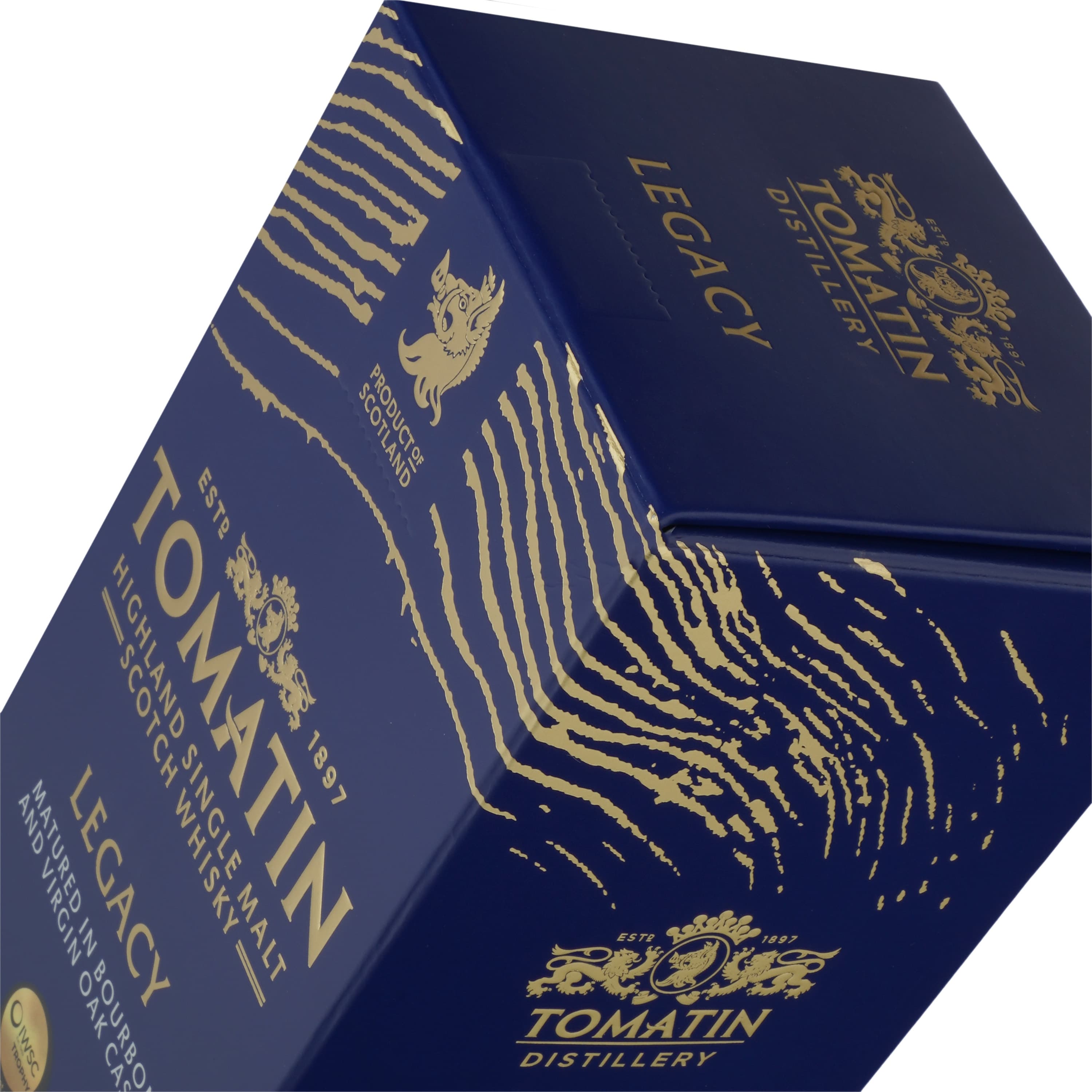 Віскі Tomatin Legacy в подарунковій упаковці 43% 0.7 л