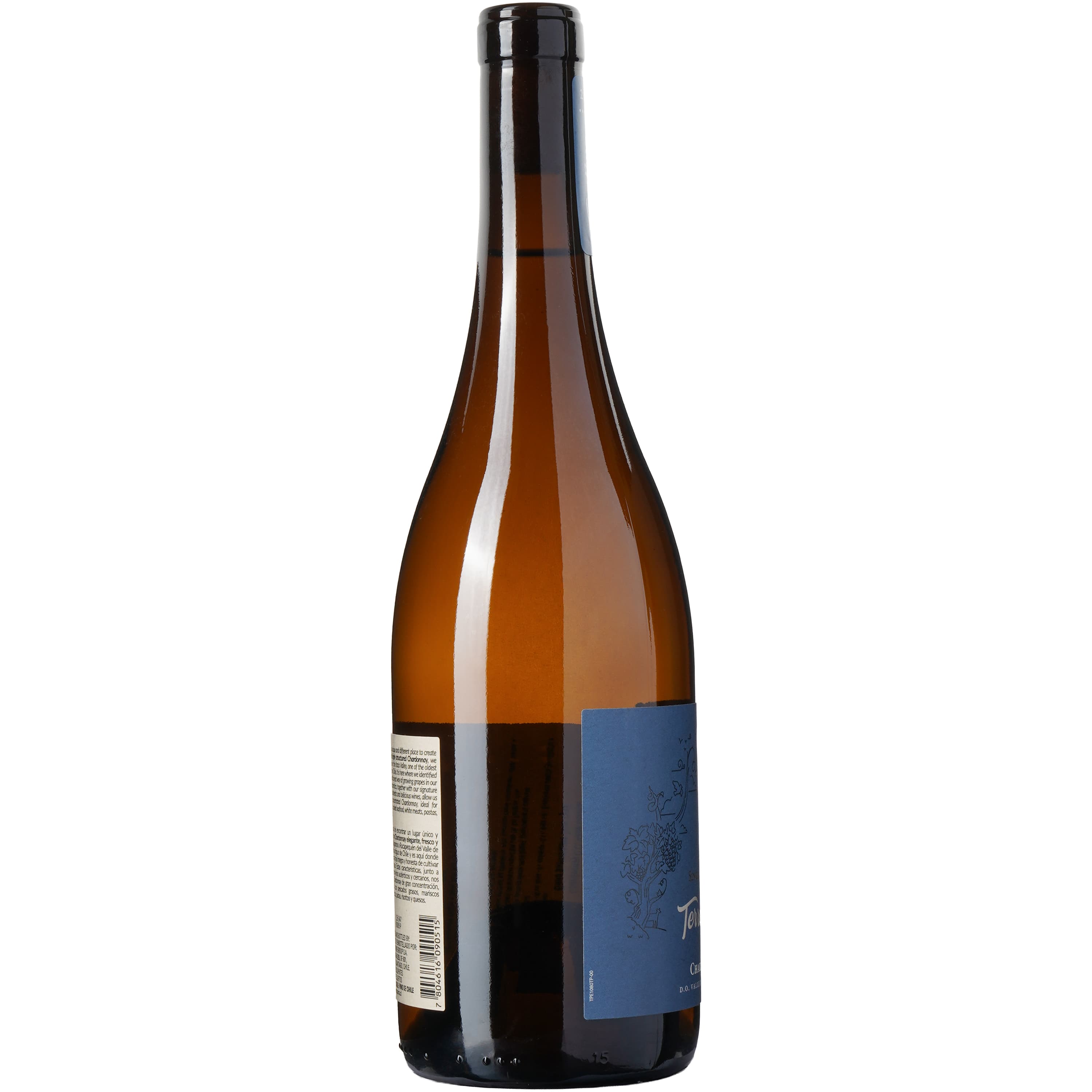 Вино Terra Pura Chardonnay Single Vineyard біле сухе 0.75 л
