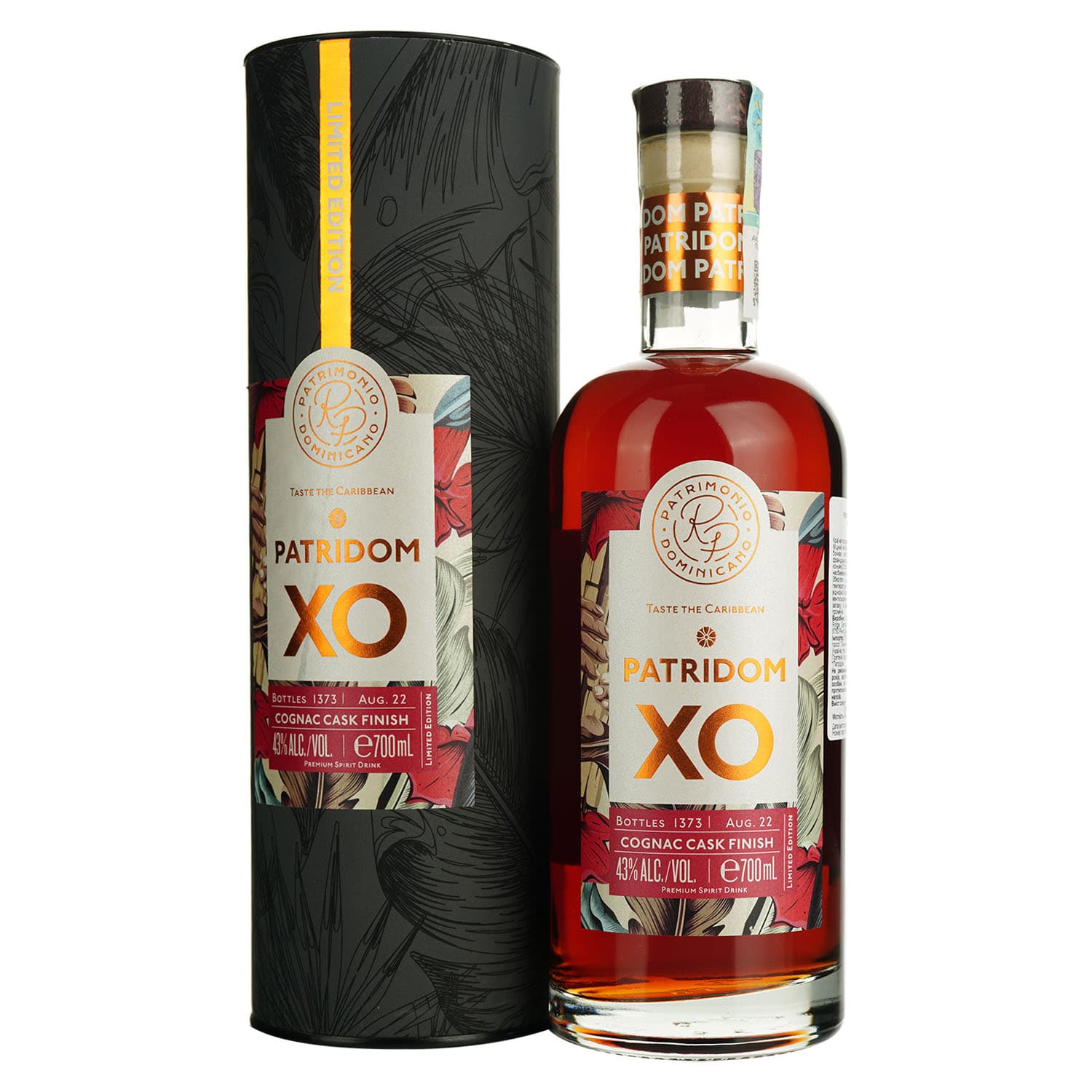Ром Patridom XO Cognac Cask Finish 43% 0.7 л