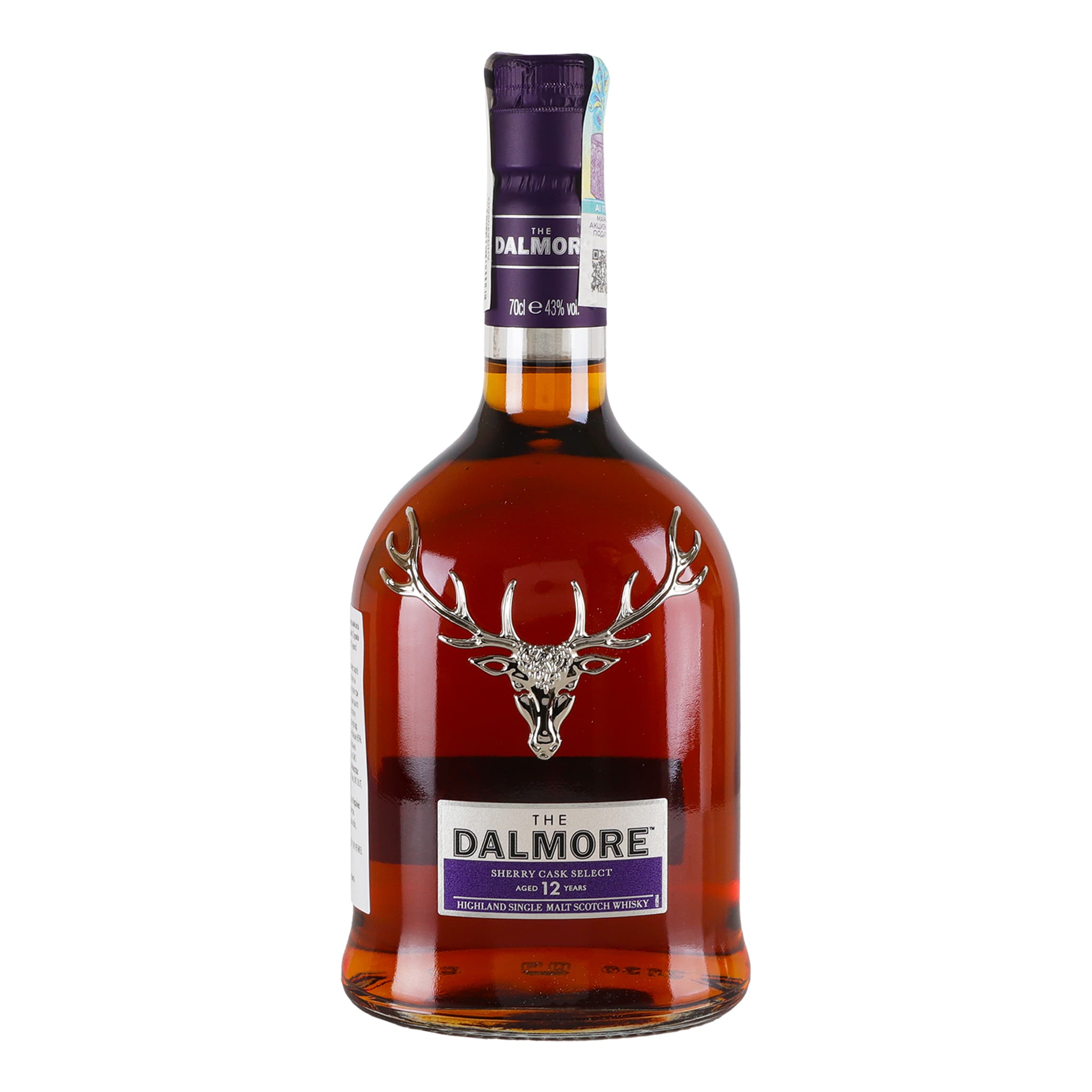 Віскі Dalmore 12 yo Sherry Cask Select Single Malt Scotch Whisky 43% 0.7 л (Q0274)