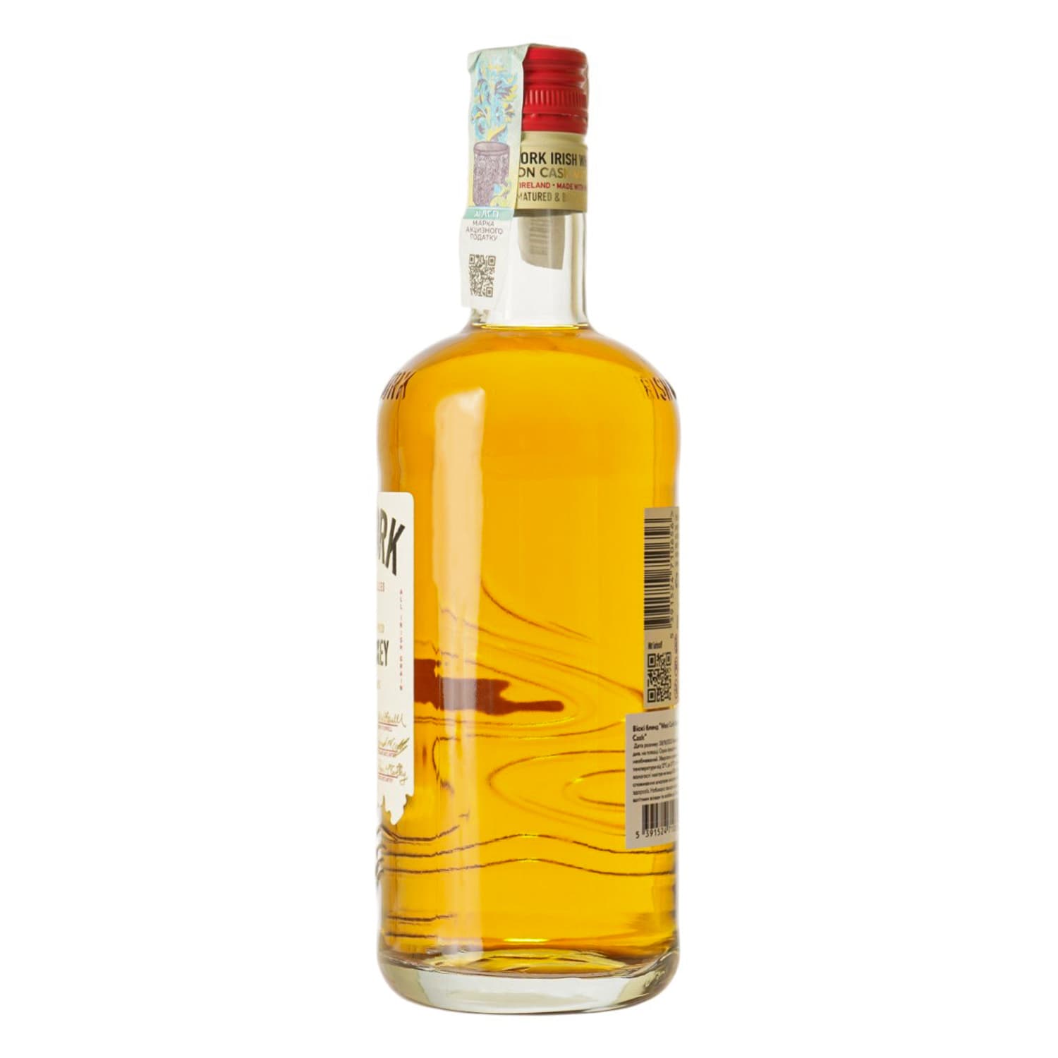 Віскі West Cork Bourbon Cask Blended Irish Whisky 40% 0.7 л