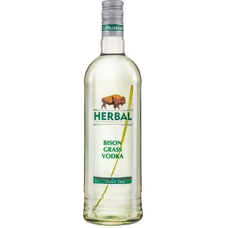 Горілка Lithuanian Herbal Bison Grass 40% 0.7 л