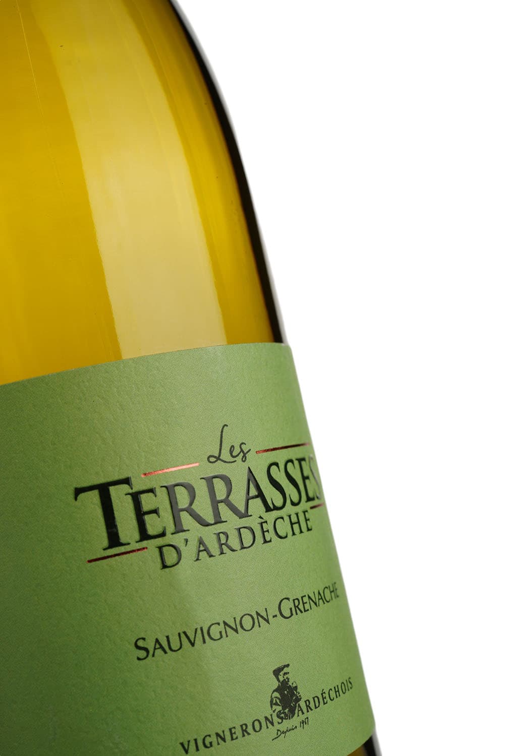 Вино Uvica Terrasses Ardeche, біле, сухе, 12%, 0,75 л