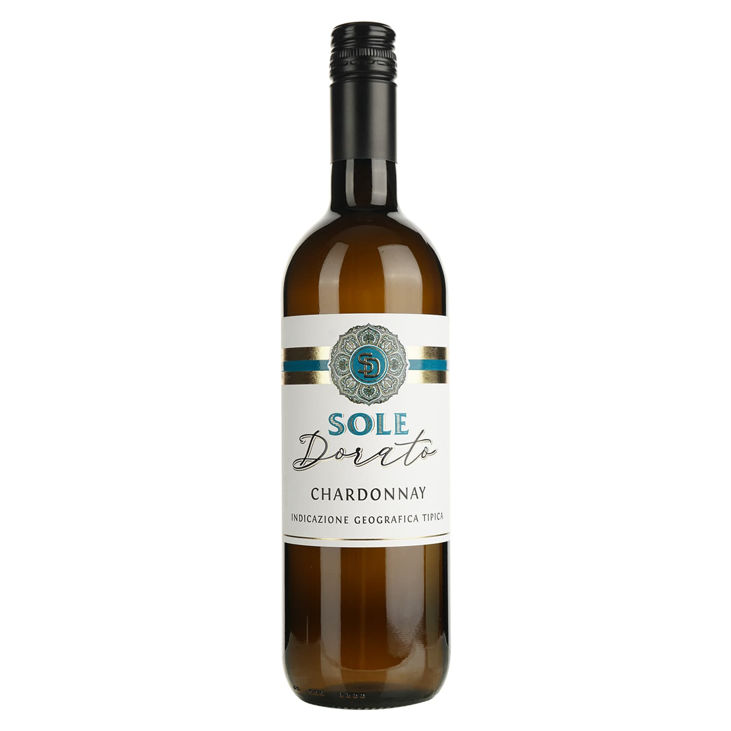 Вино Sole Dorato Chardonnay IGP біле сухе 0.75 л