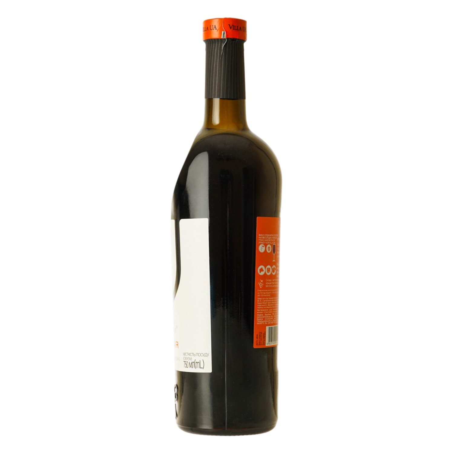 Вино Villa UA Pinot Noir червоне напівсолодке 0.75 л