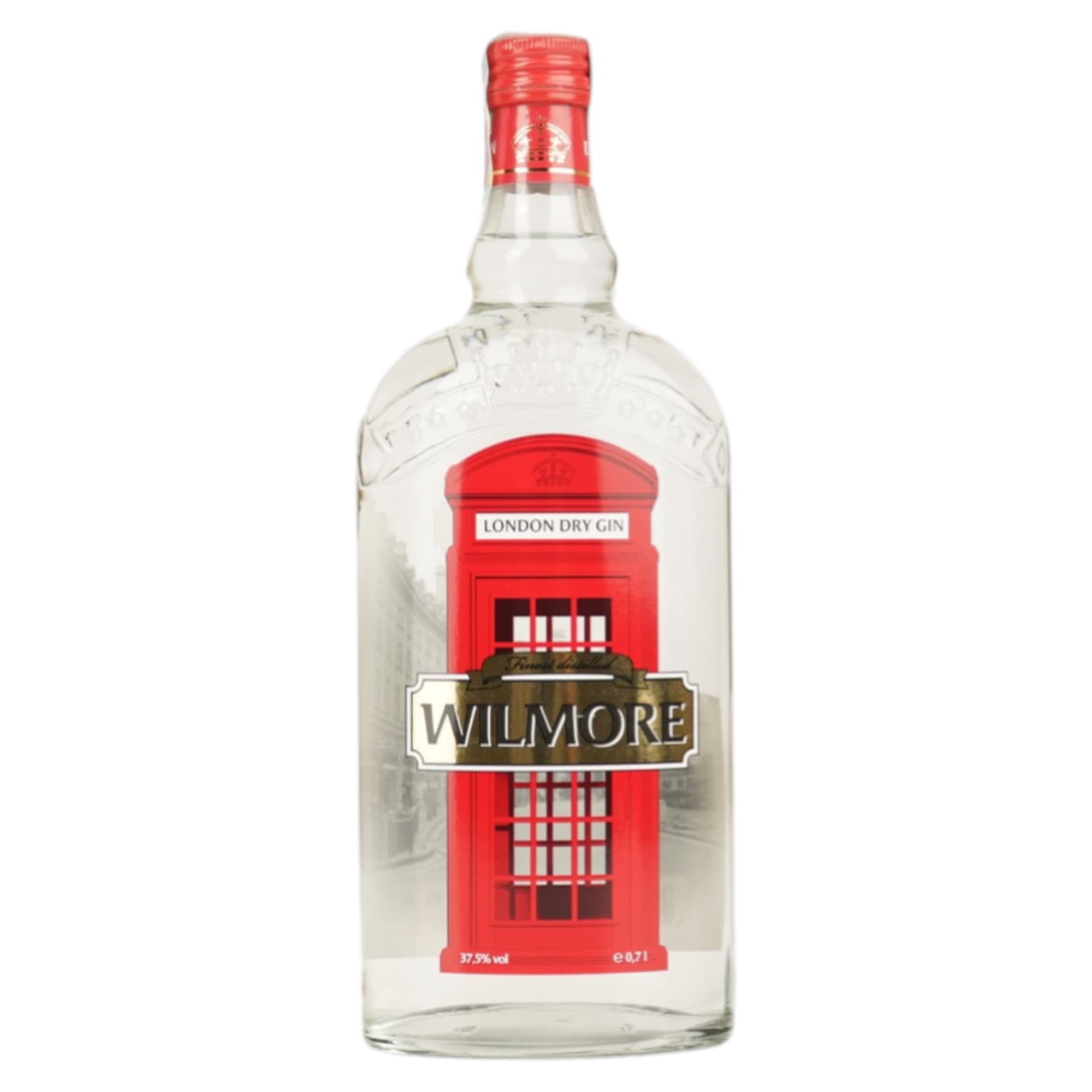 Джин Wilmore London Dry Gin 37.5% 0.7 л в коробці з келихом