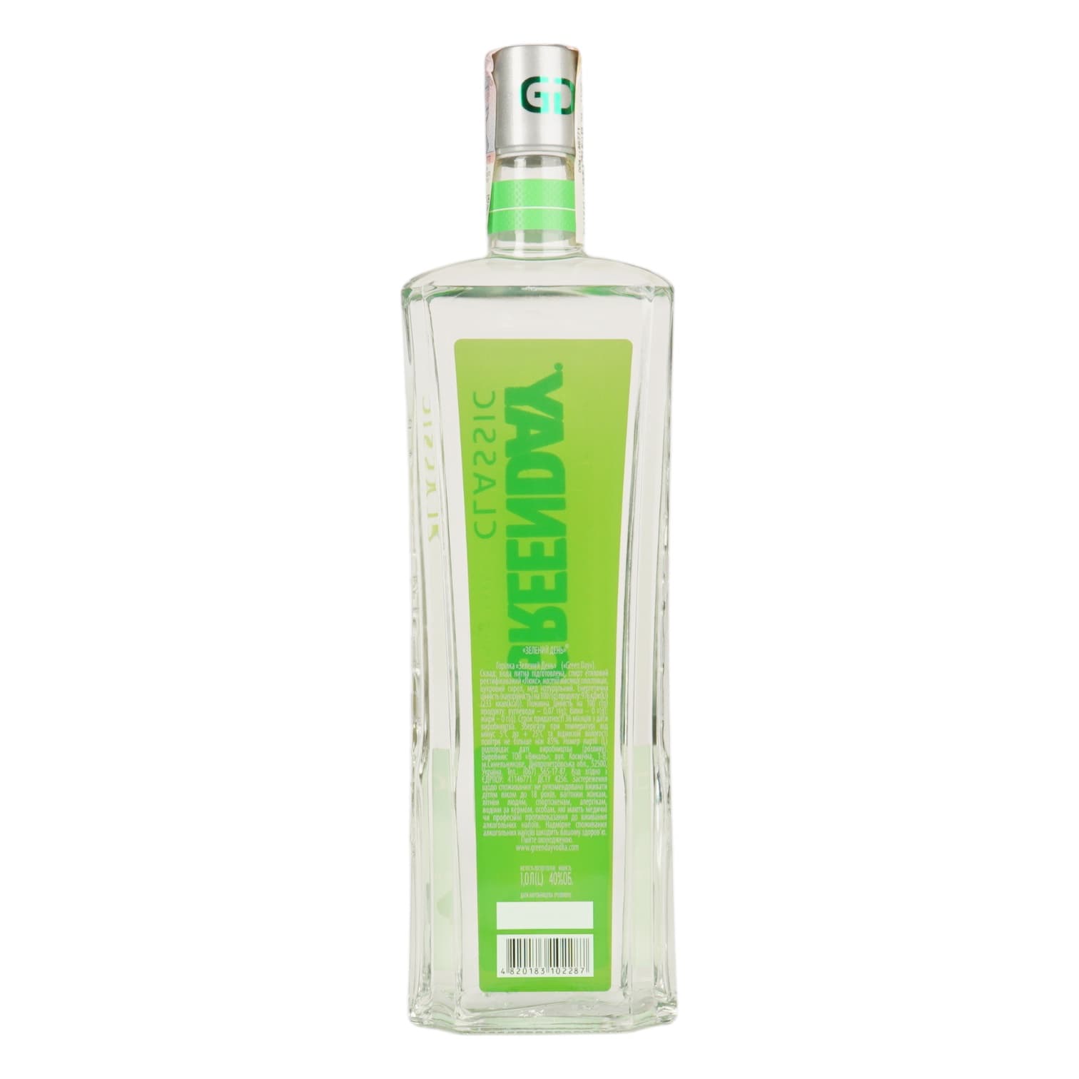 Горілка Green Day 40% 1 л