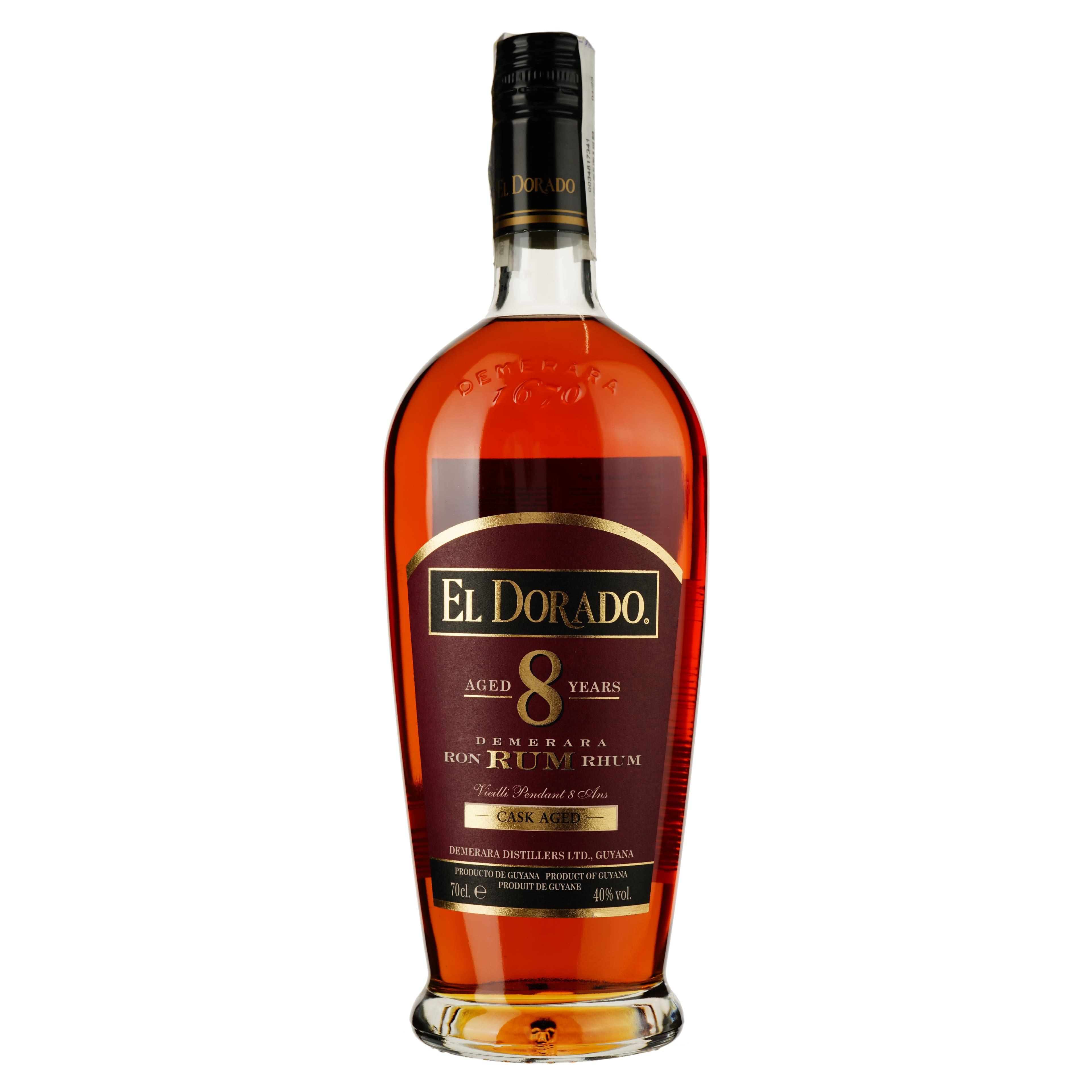 Ром El Dorado 8 Year Old, 40%, 0,7 л
