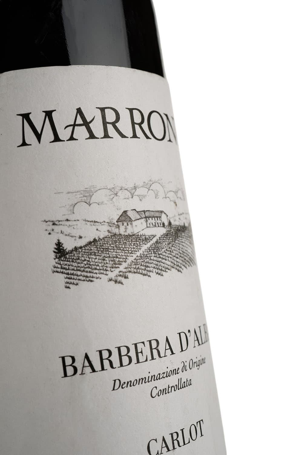 Вино Gian Piero Marrone Barbera d'Alba DOC Carlot, червоне, сухе, 14,5%, 0,75 л (774222)