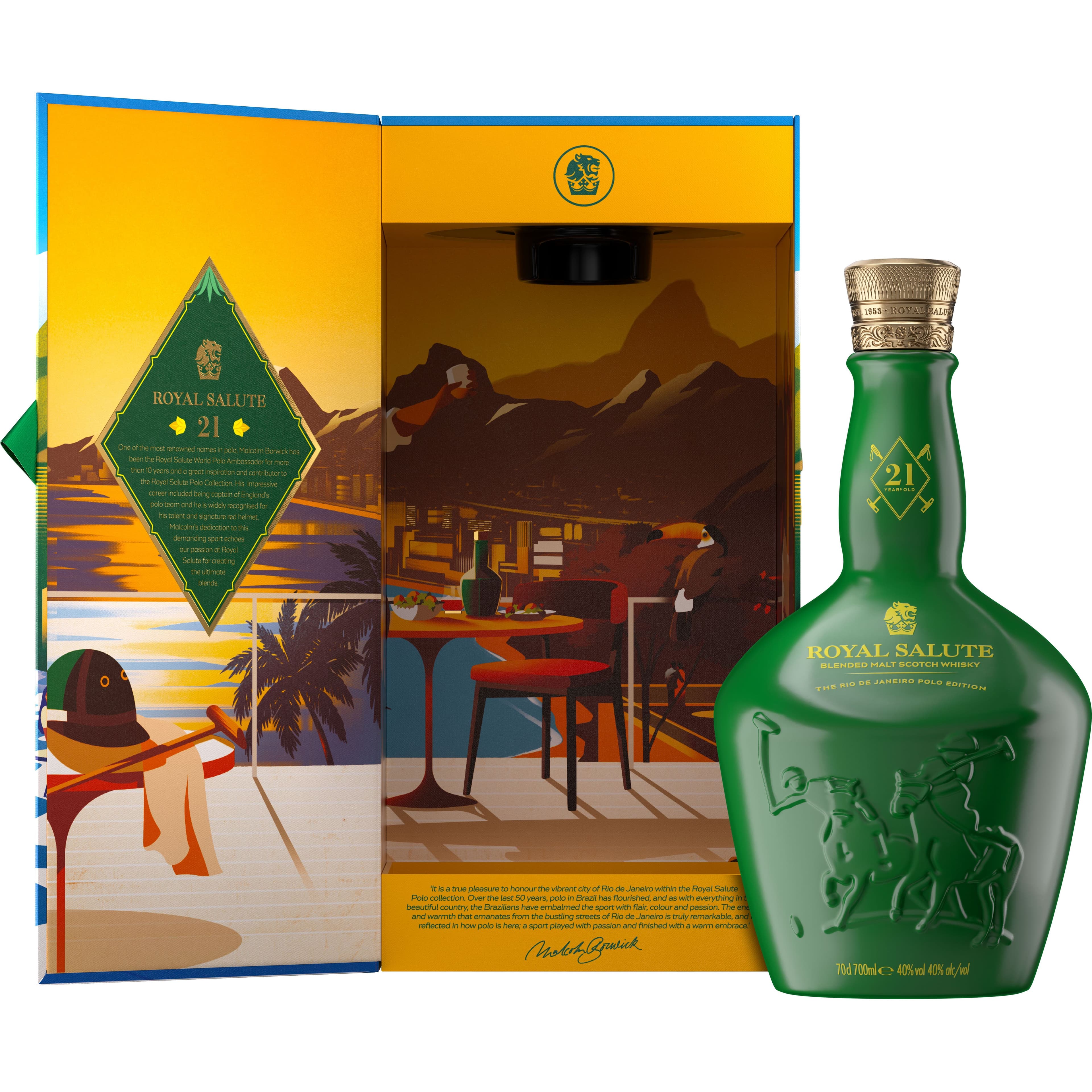 Віскі Royal Salute 21 рік The Polo Edition Rio 40% 0.7 л