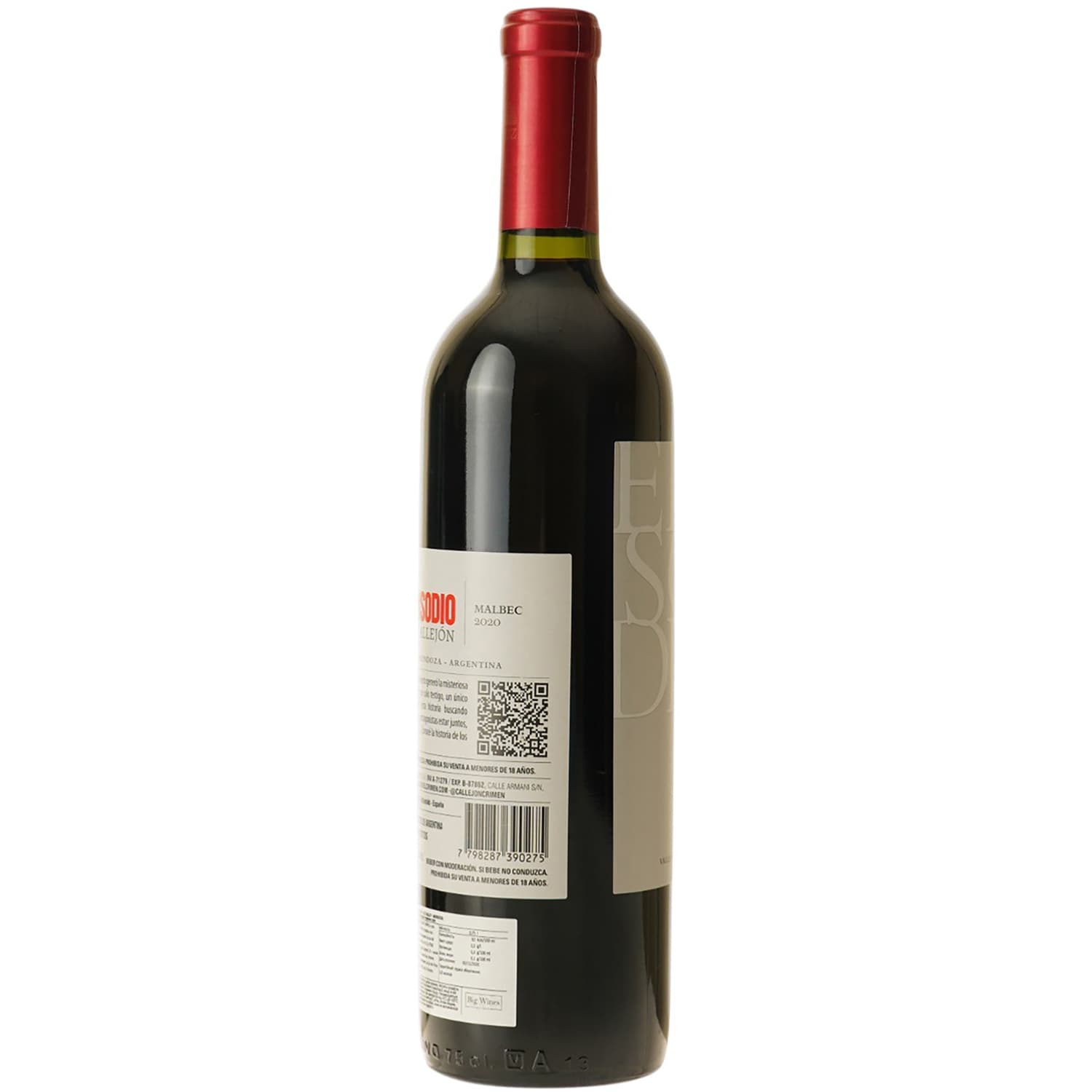 Вино La Luz Episodio Del Callejon Malbec Uco Valley Mendoza червоне сухе 0.75 л