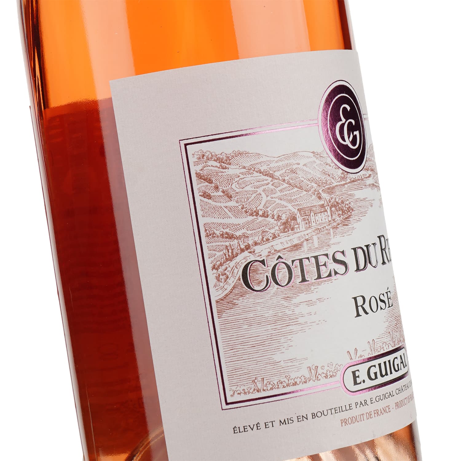 Вино E.Guigal Cotes du Rhone Rose, 13,5%, 0,75 л (8000015291780)